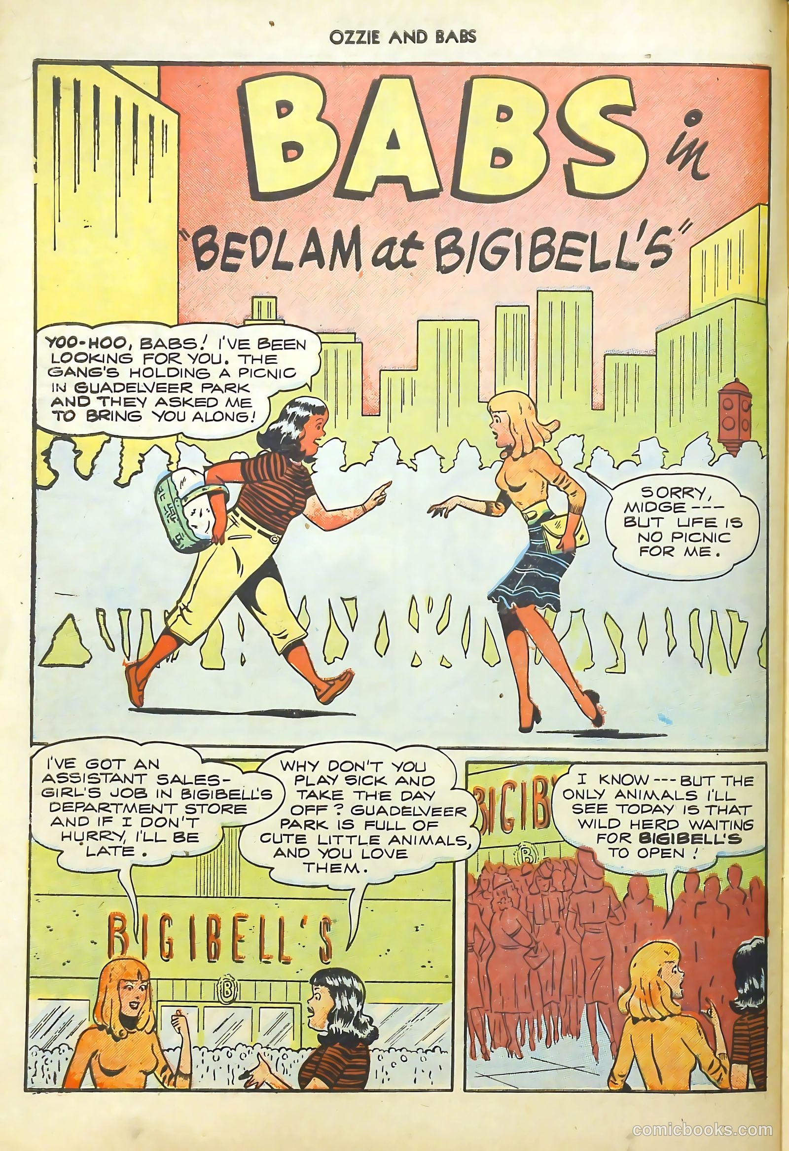 Ozzie and Babs #2 (1948) — page 34 of 52