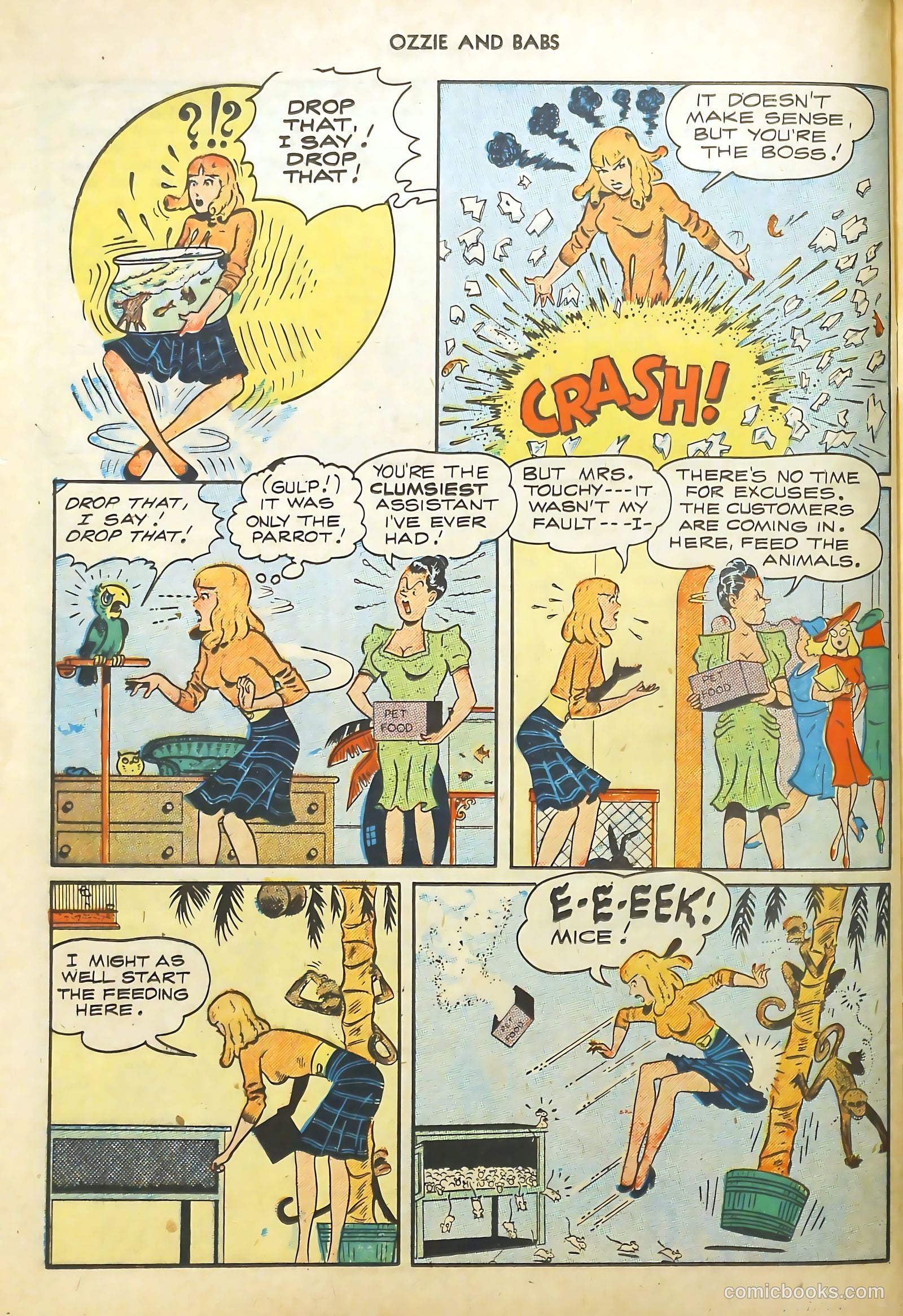 Ozzie and Babs #2 (1948) — page 36 of 52
