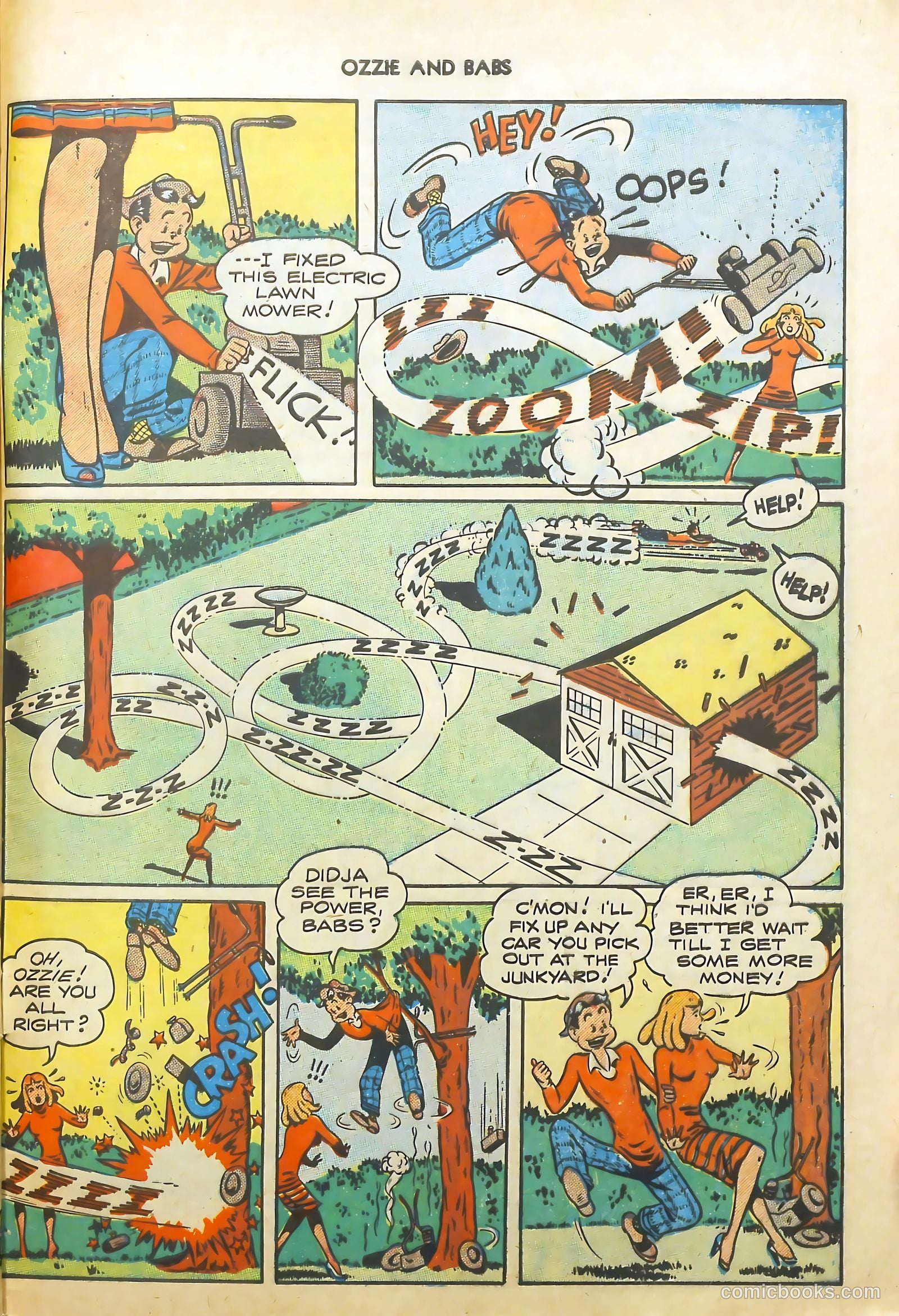 Ozzie and Babs #2 (1948) — page 45 of 52