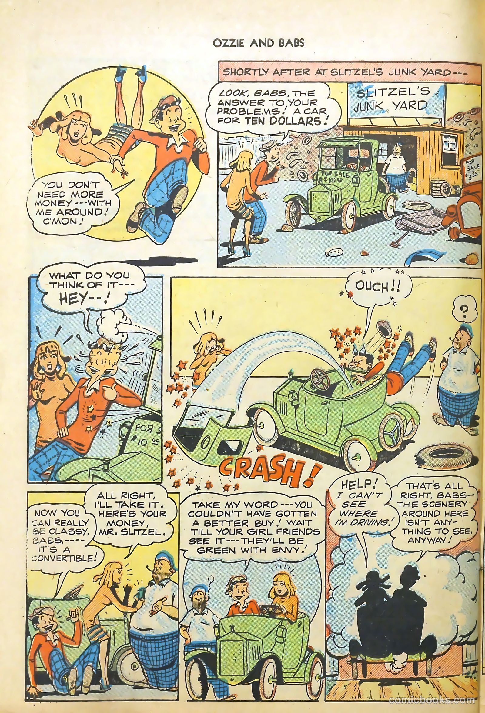 Ozzie and Babs #2 (1948) — page 46 of 52
