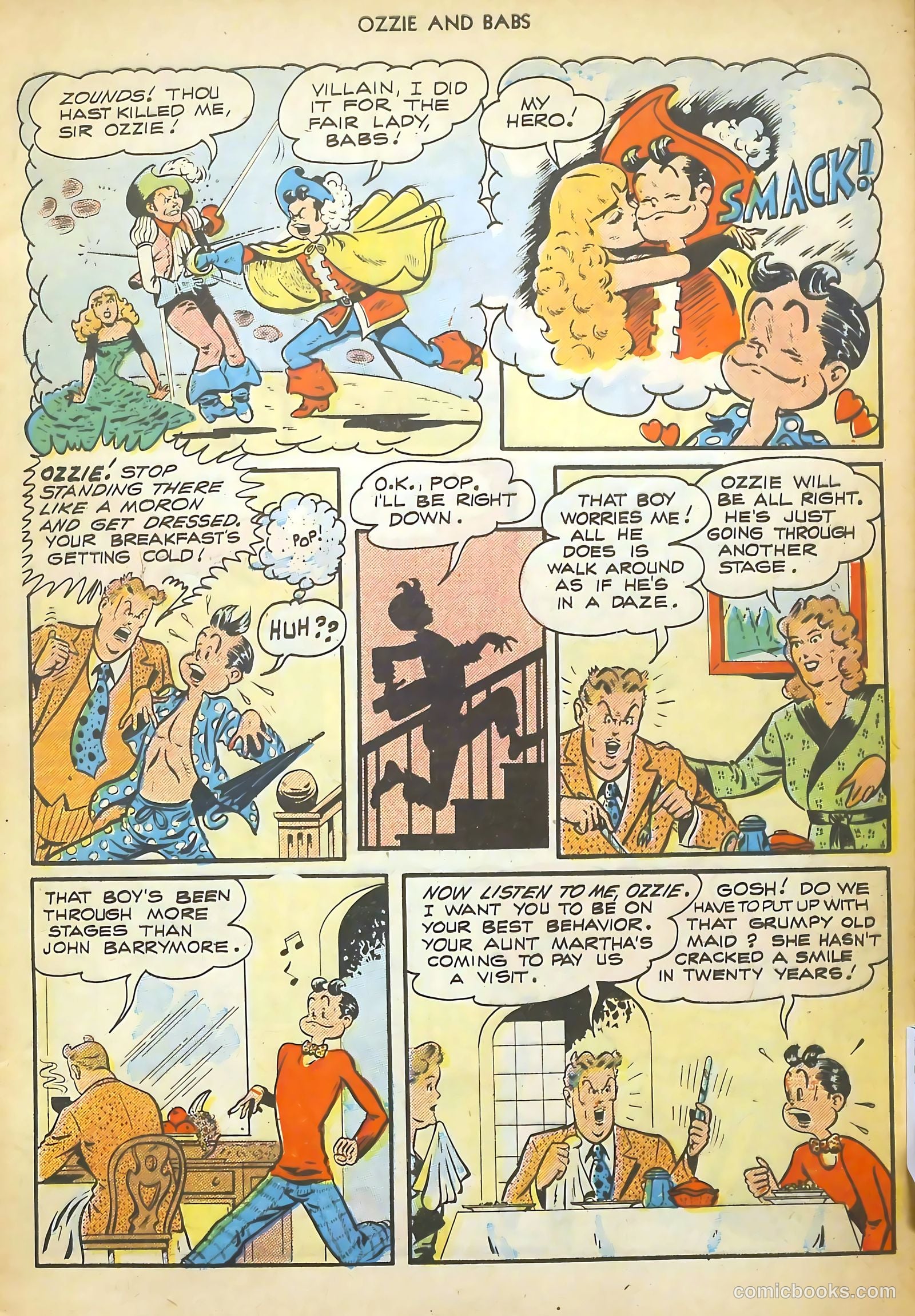 Ozzie and Babs #3 (1948) — page 5 of 52
