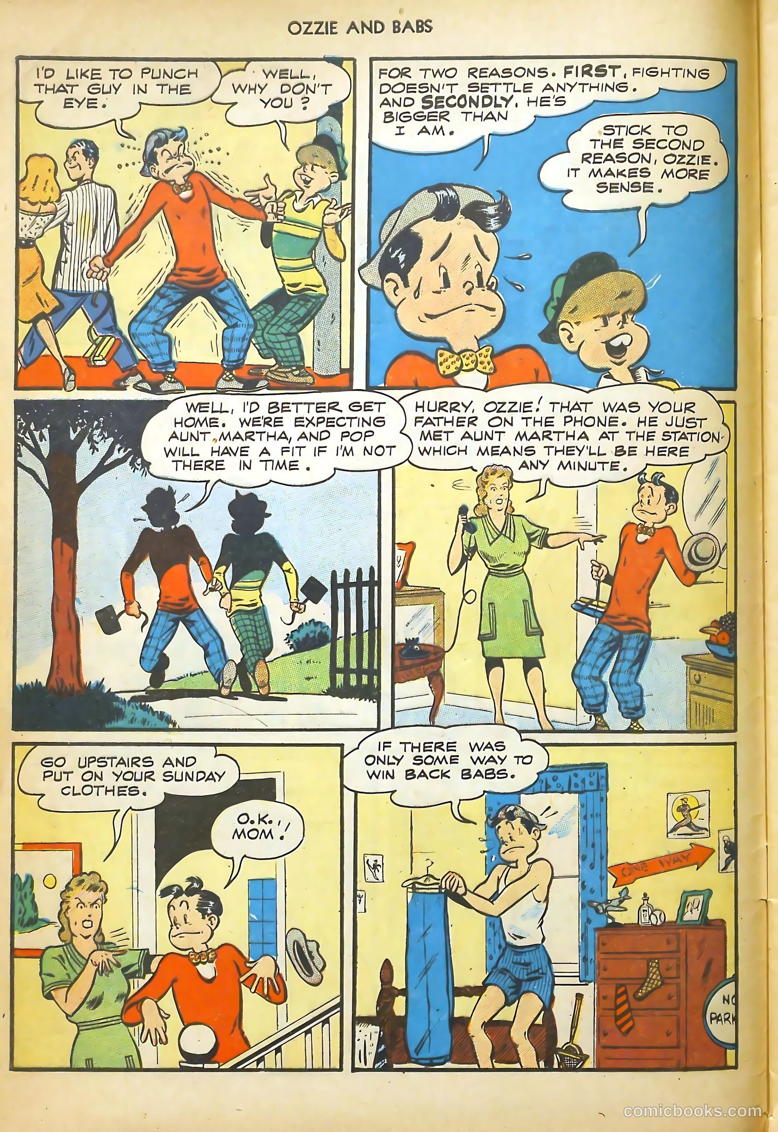 Ozzie and Babs #3 (1948) — page 8 of 52