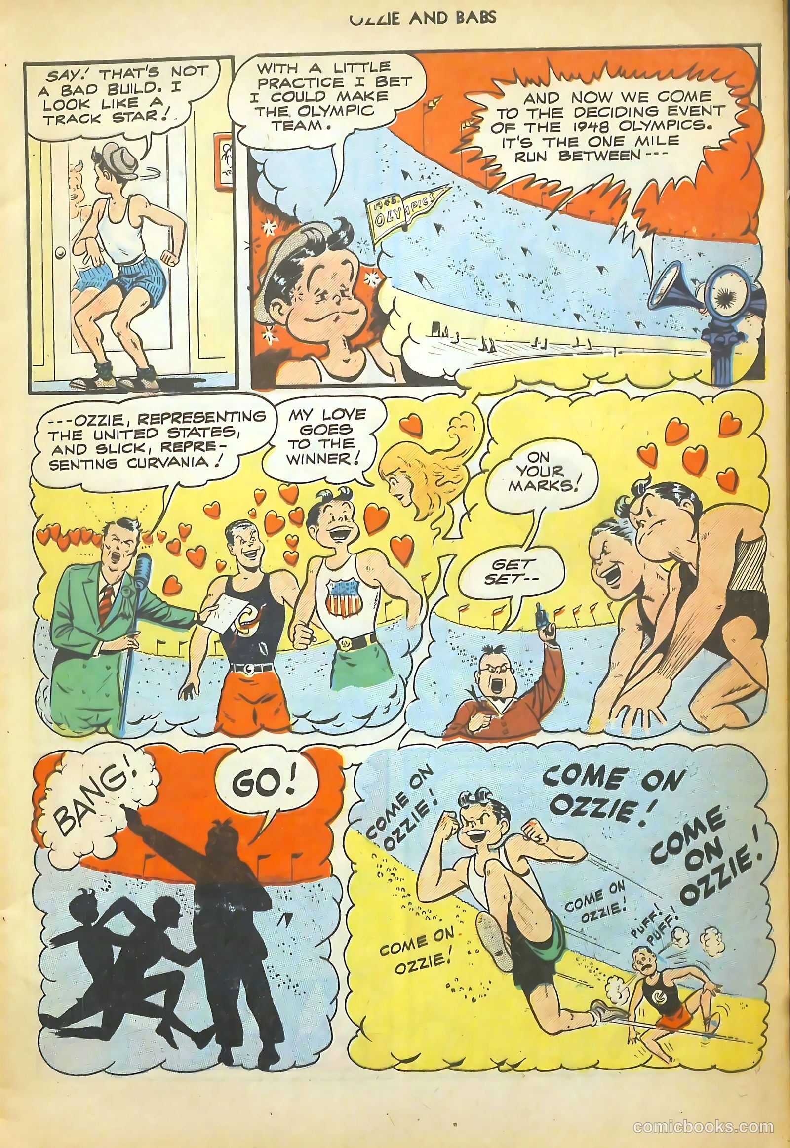 Ozzie and Babs #3 (1948) — page 9 of 52