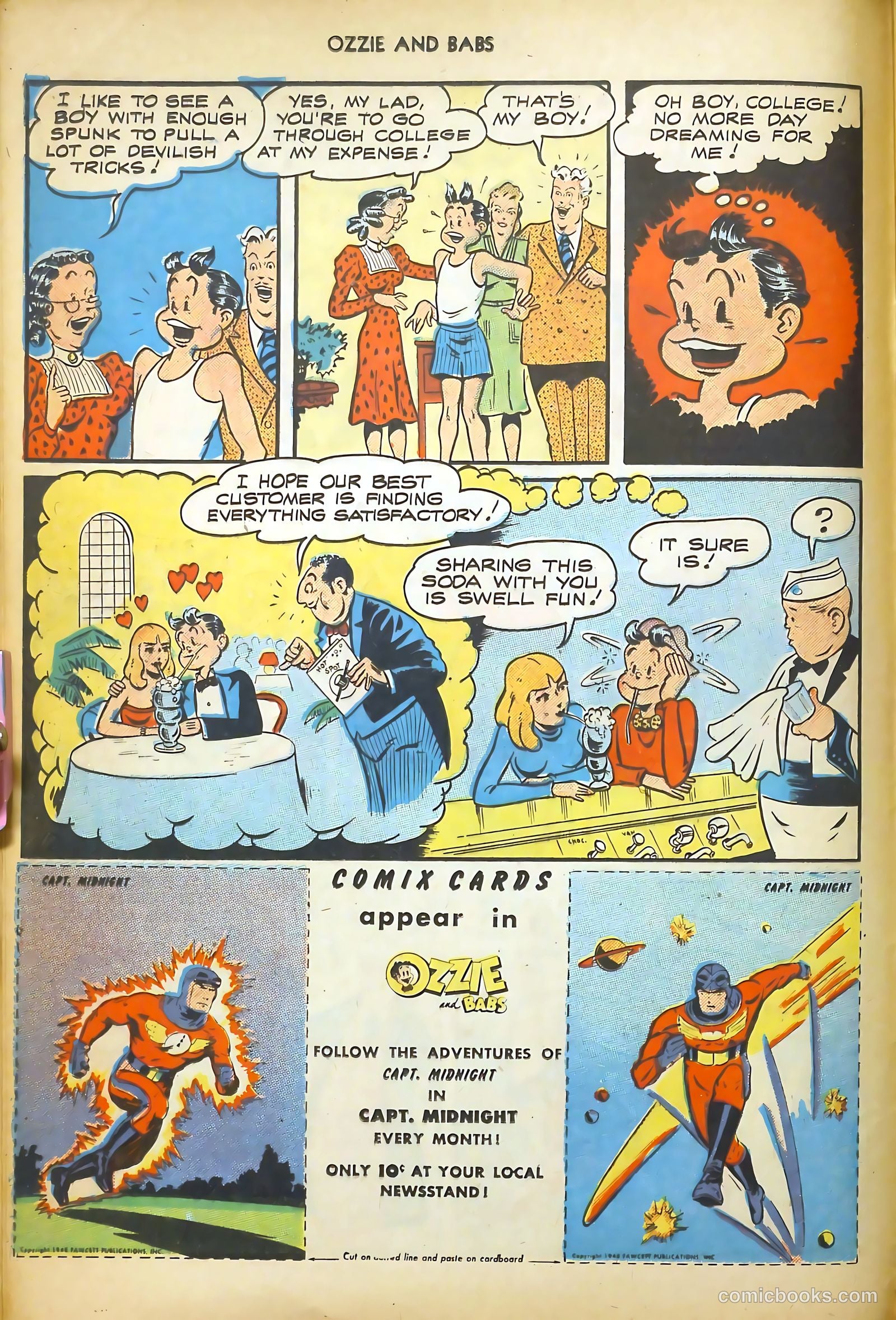 Ozzie and Babs #3 (1948) — page 12 of 52