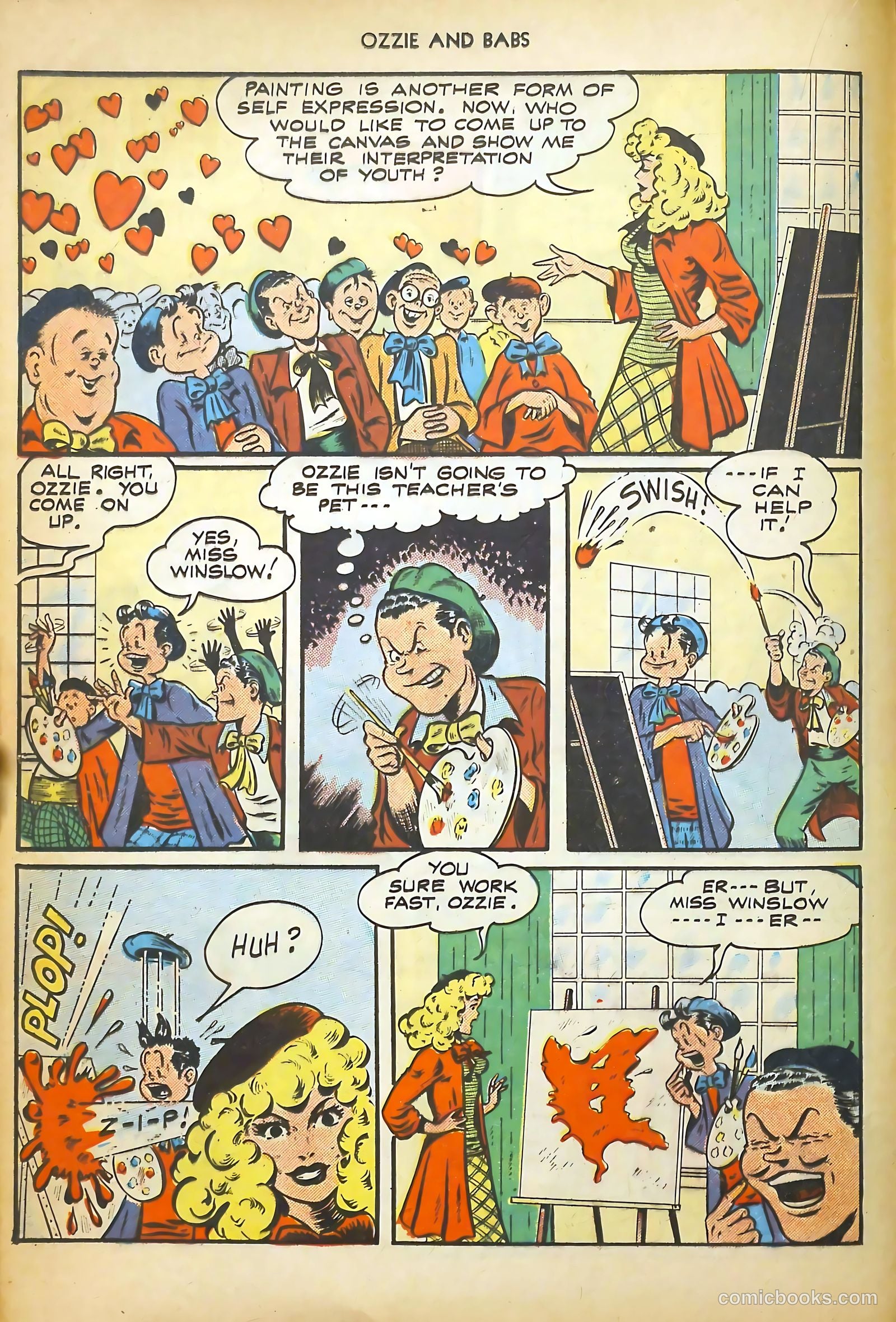 Ozzie and Babs #3 (1948) — page 16 of 52