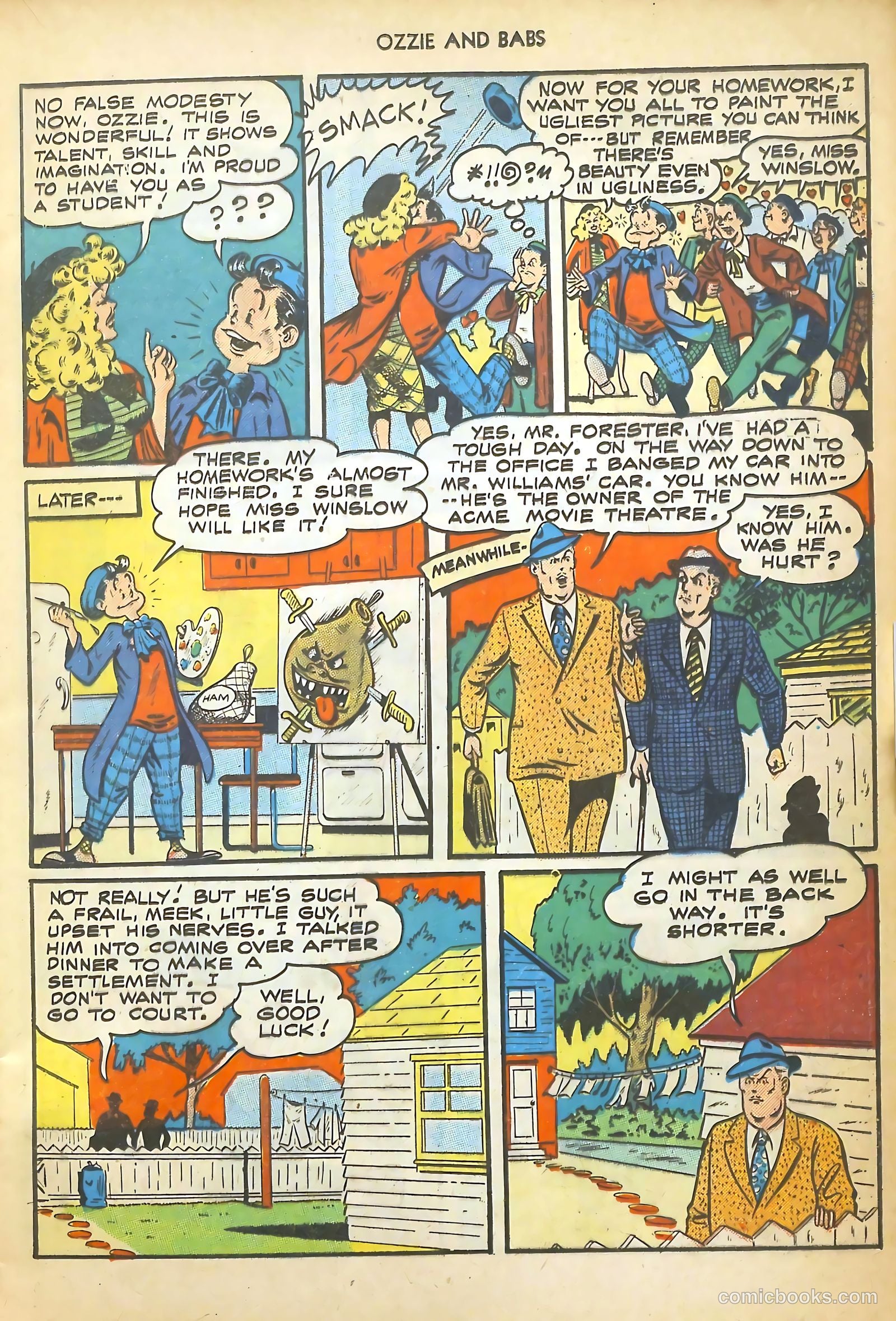 Ozzie and Babs #3 (1948) — page 17 of 52