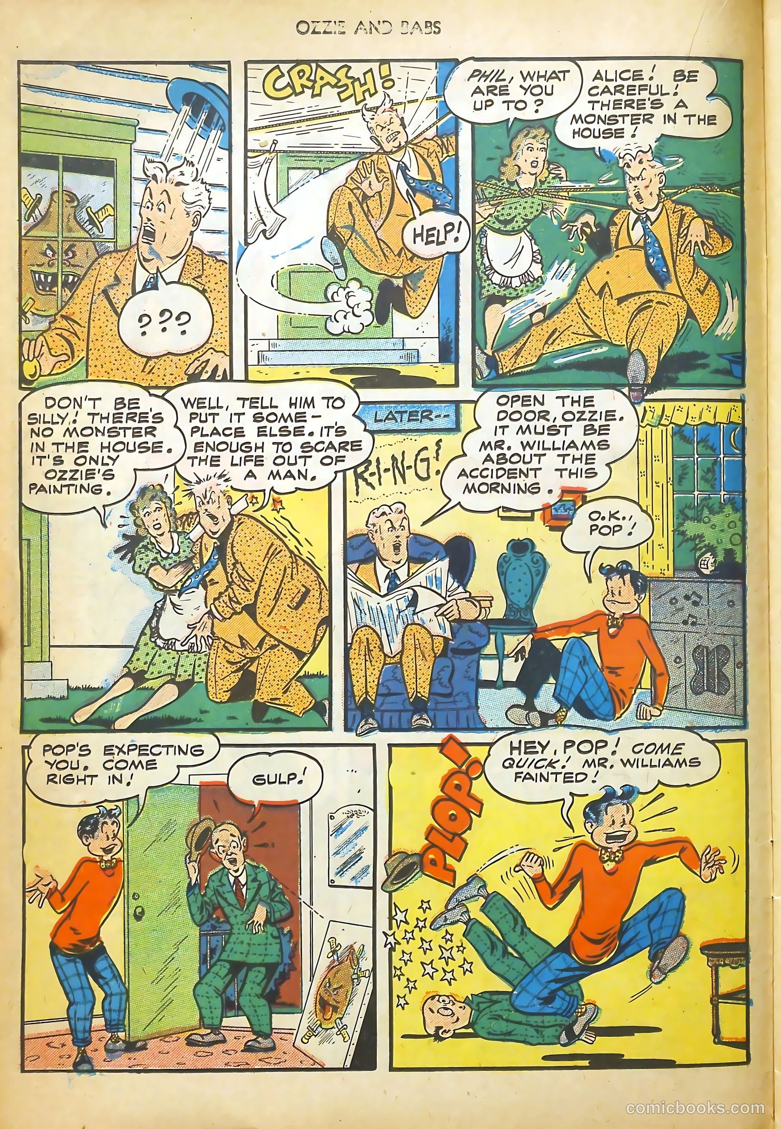 Ozzie and Babs #3 (1948) — page 18 of 52