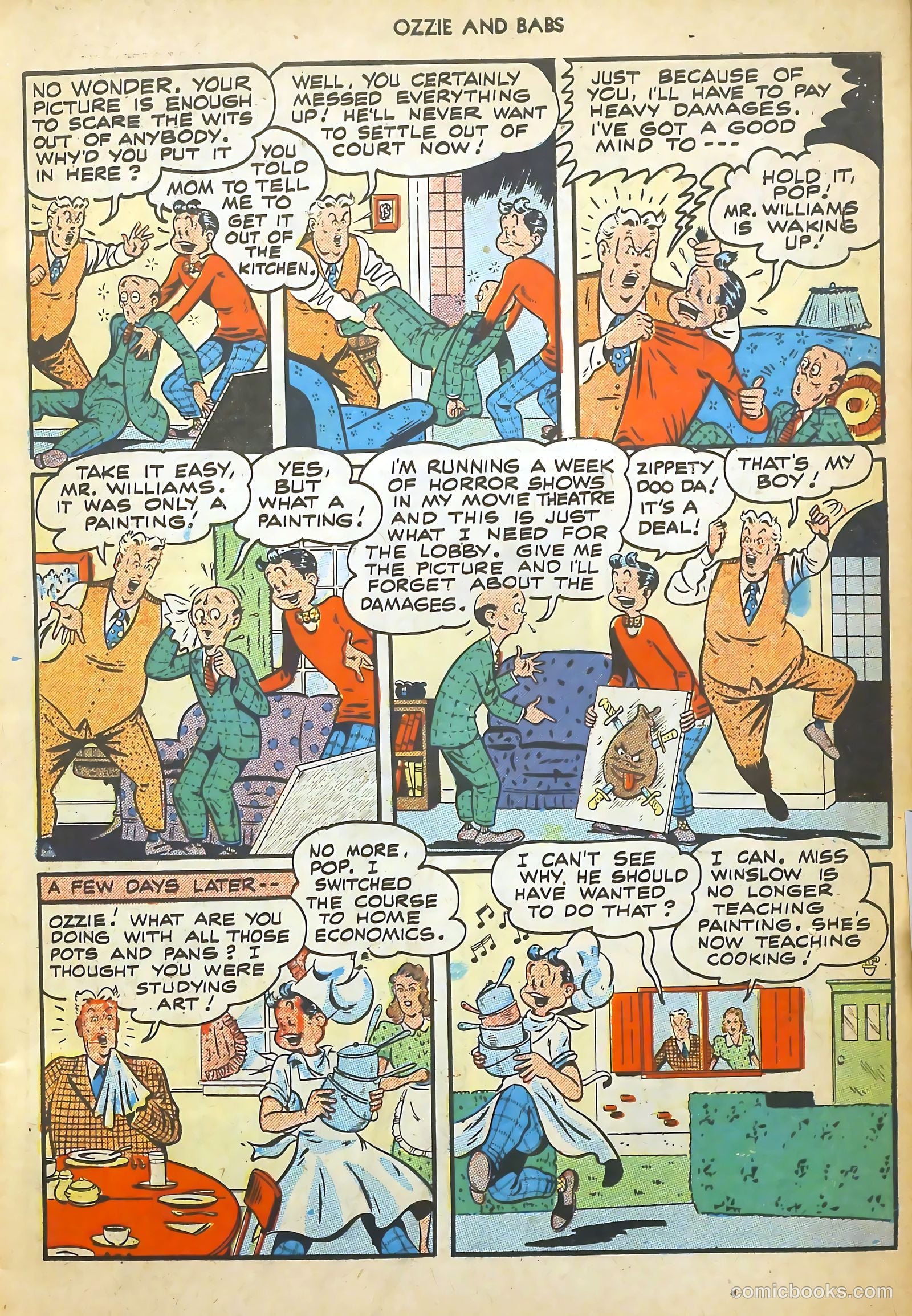 Ozzie and Babs #3 (1948) — page 19 of 52