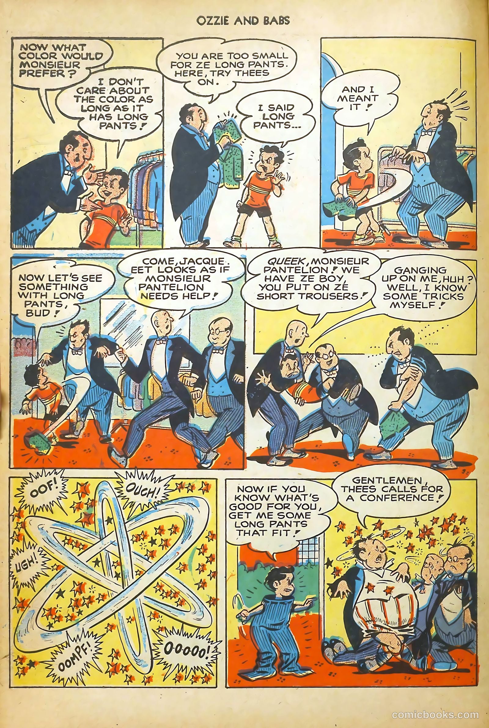 Ozzie and Babs #3 (1948) — page 22 of 52