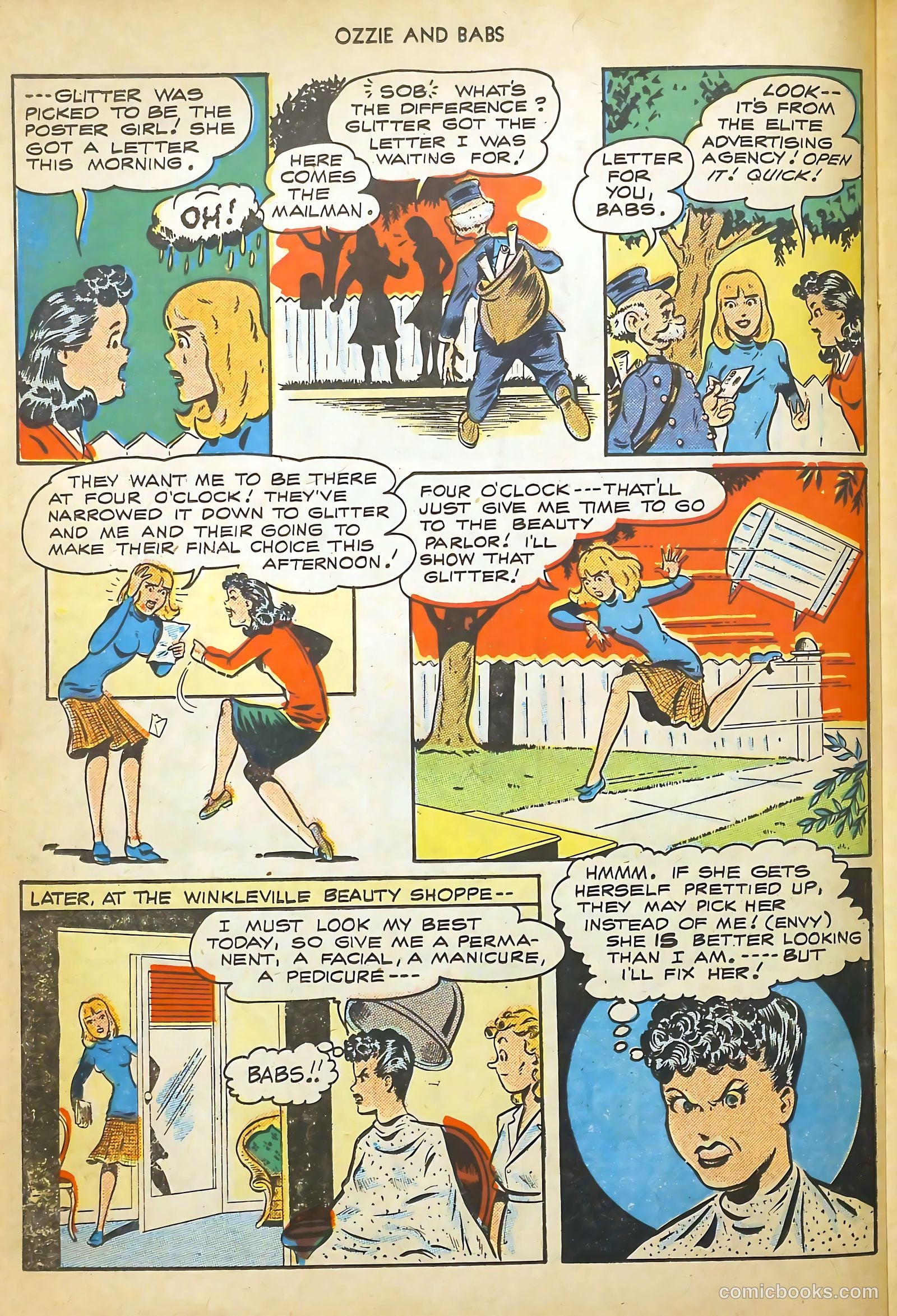 Ozzie and Babs #3 (1948) — page 30 of 52