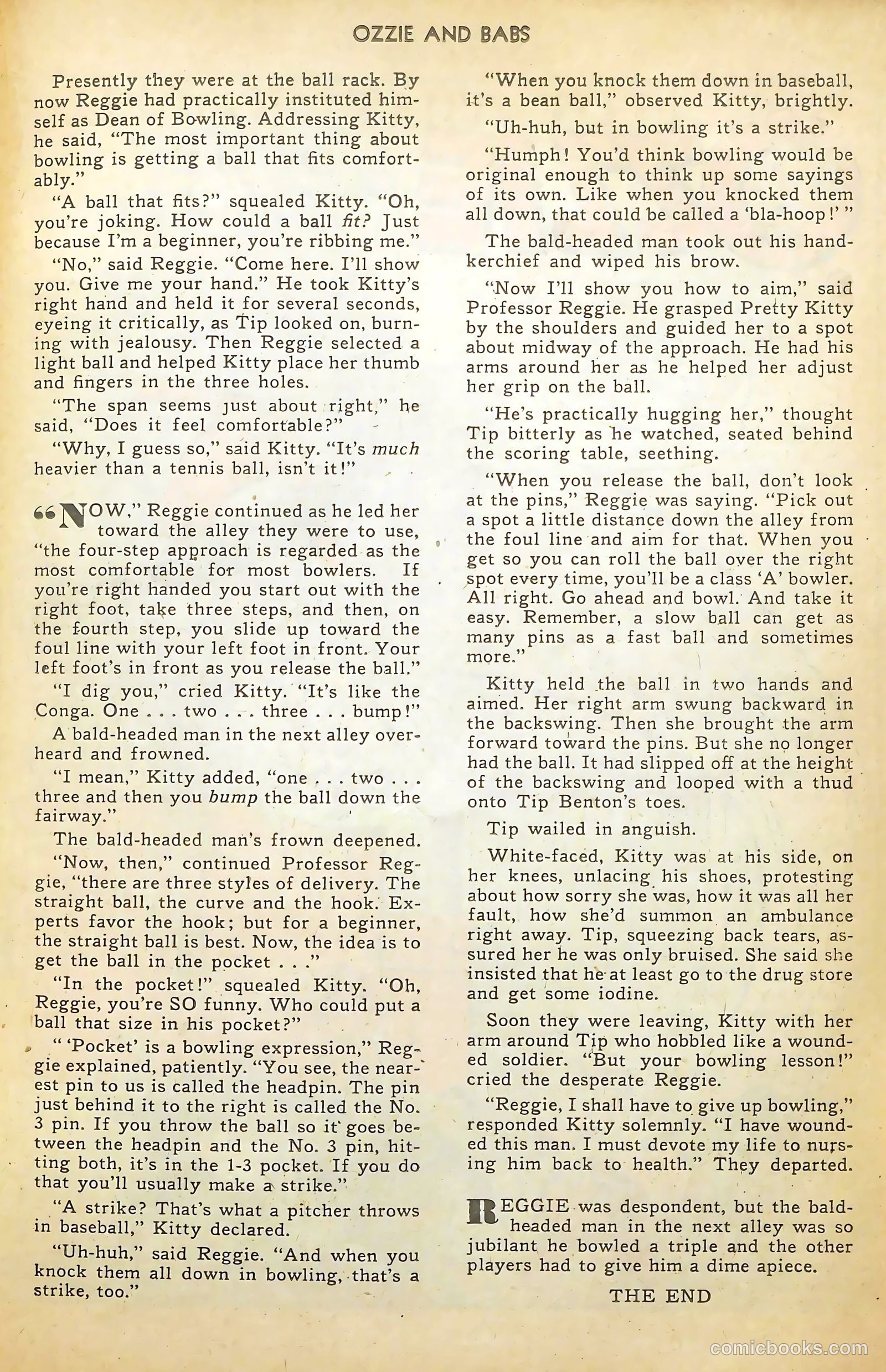 Ozzie and Babs #3 (1948) — page 35 of 52