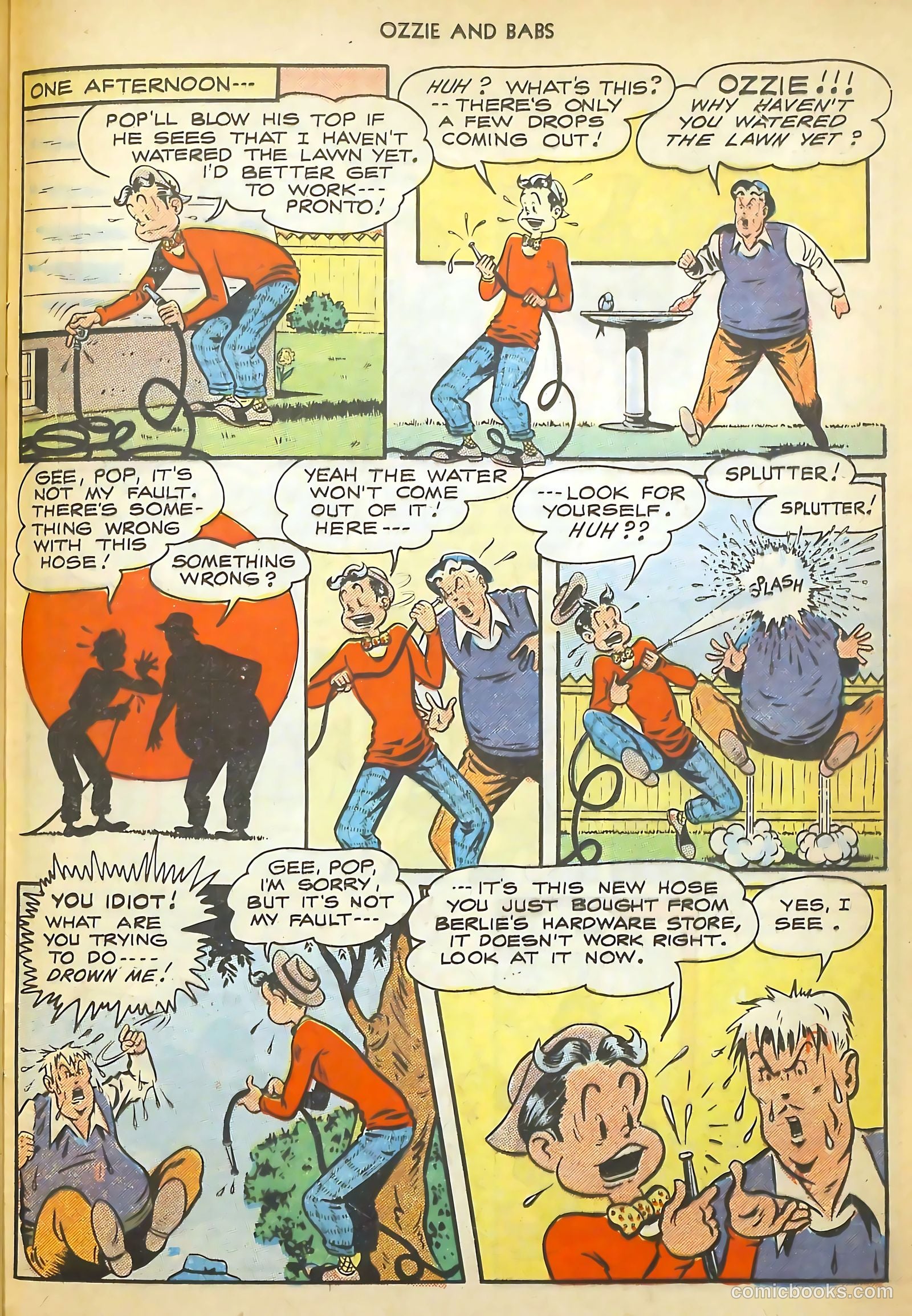 Ozzie and Babs #3 (1948) — page 37 of 52