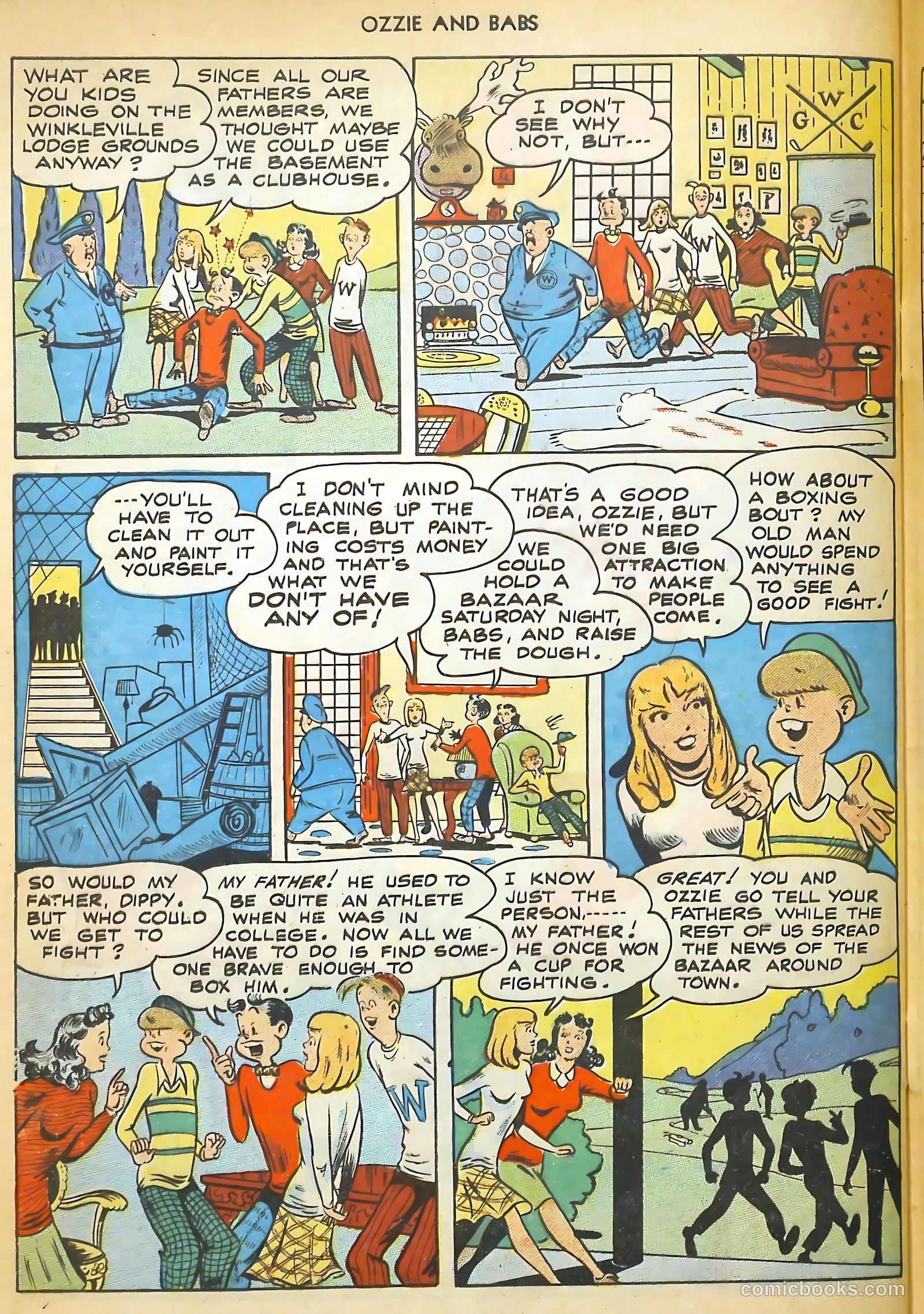 Ozzie and Babs #3 (1948) — page 44 of 52