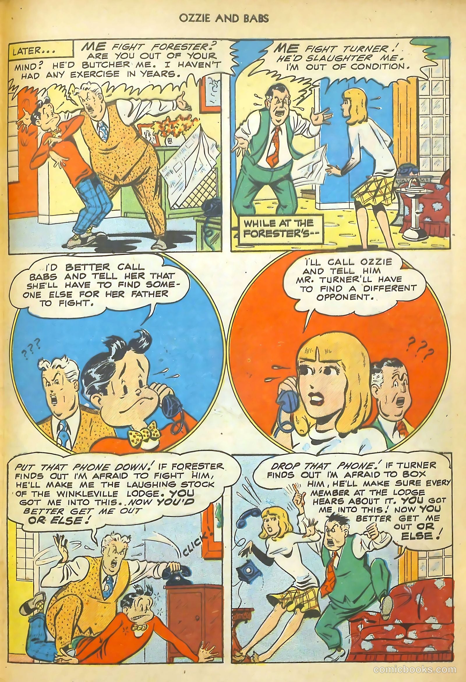 Ozzie and Babs #3 (1948) — page 45 of 52
