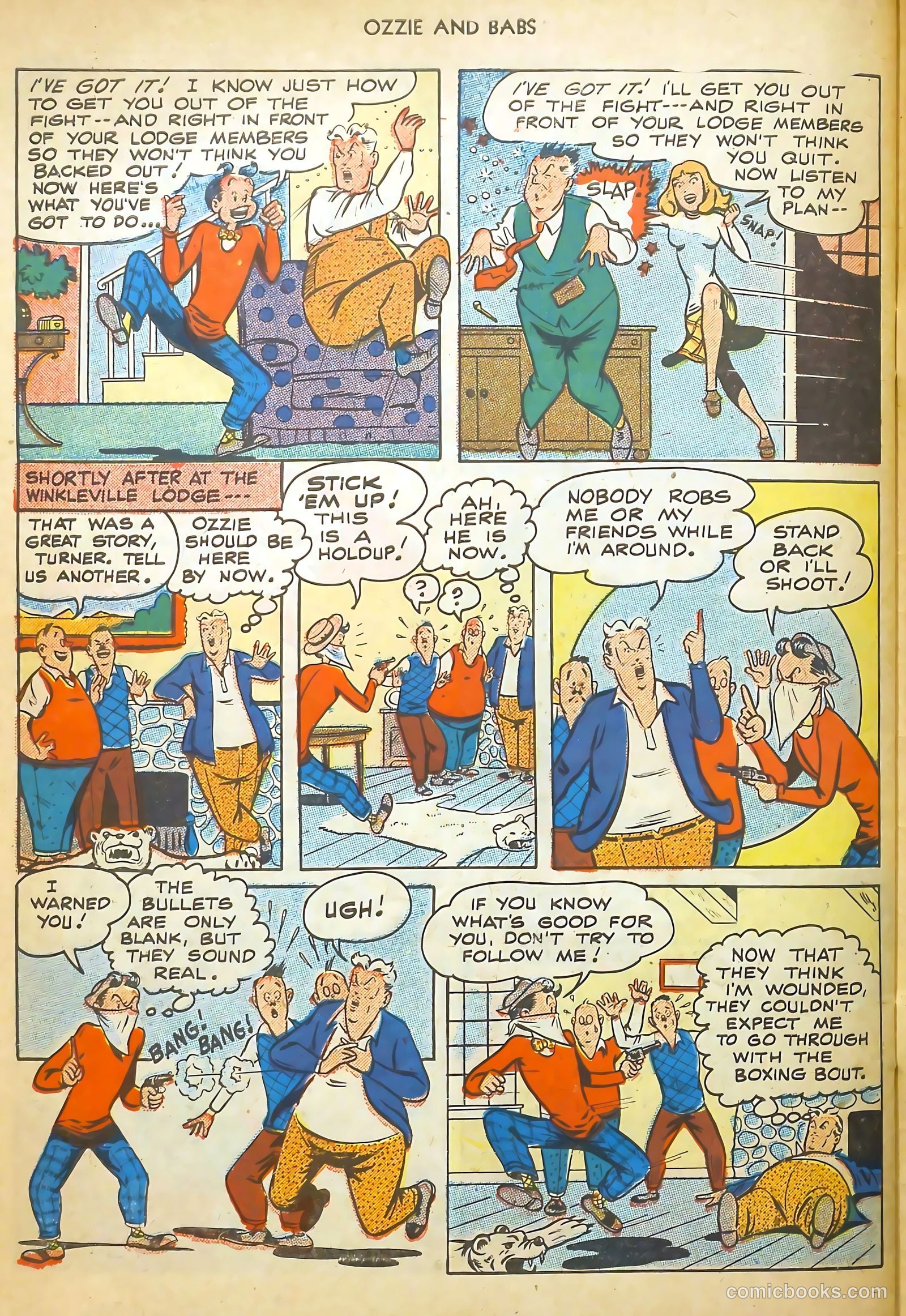 Ozzie and Babs #3 (1948) — page 46 of 52