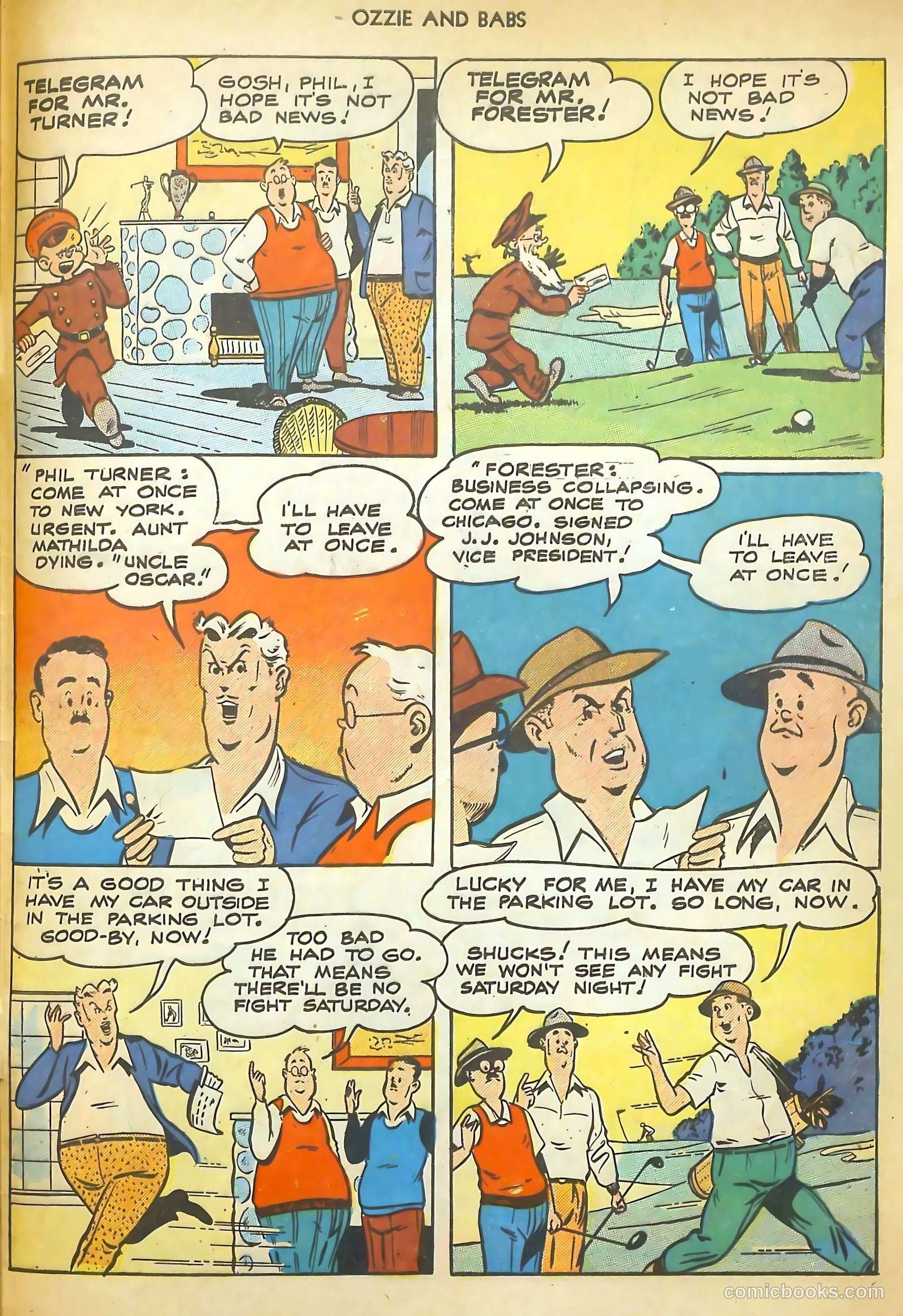 Ozzie and Babs #3 (1948) — page 49 of 52