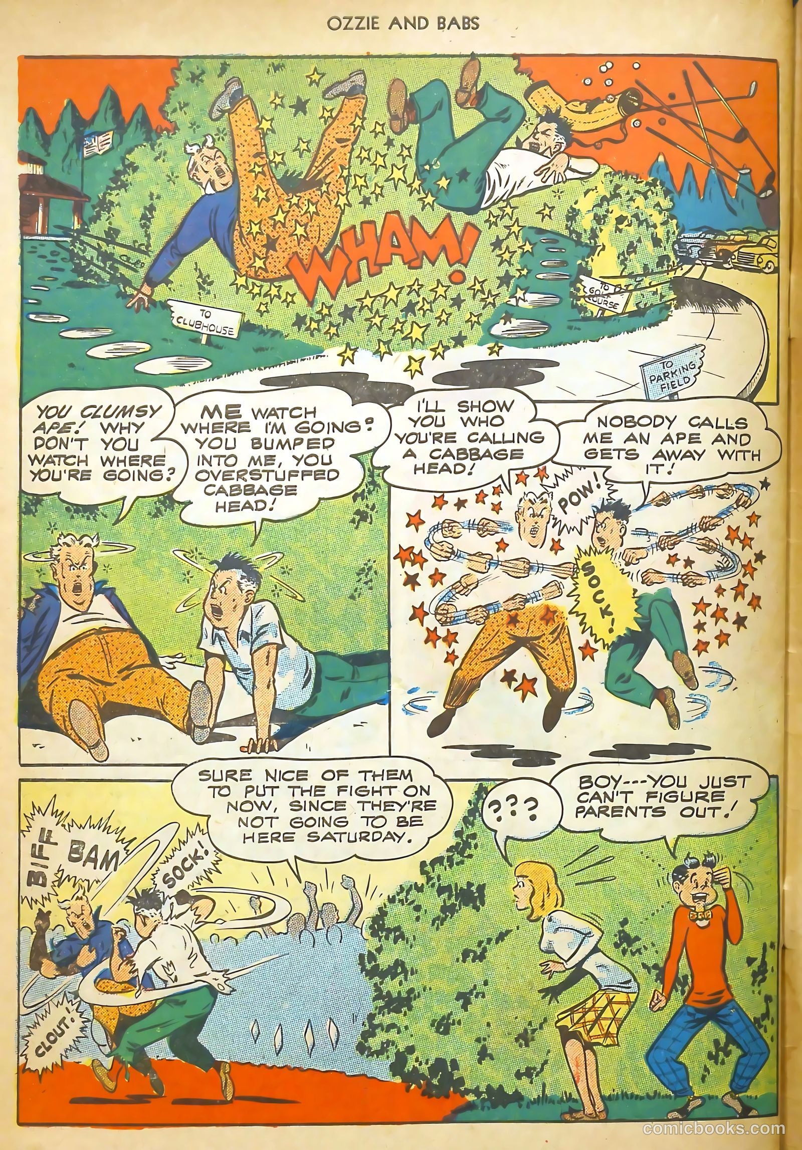 Ozzie and Babs #3 (1948) — page 50 of 52