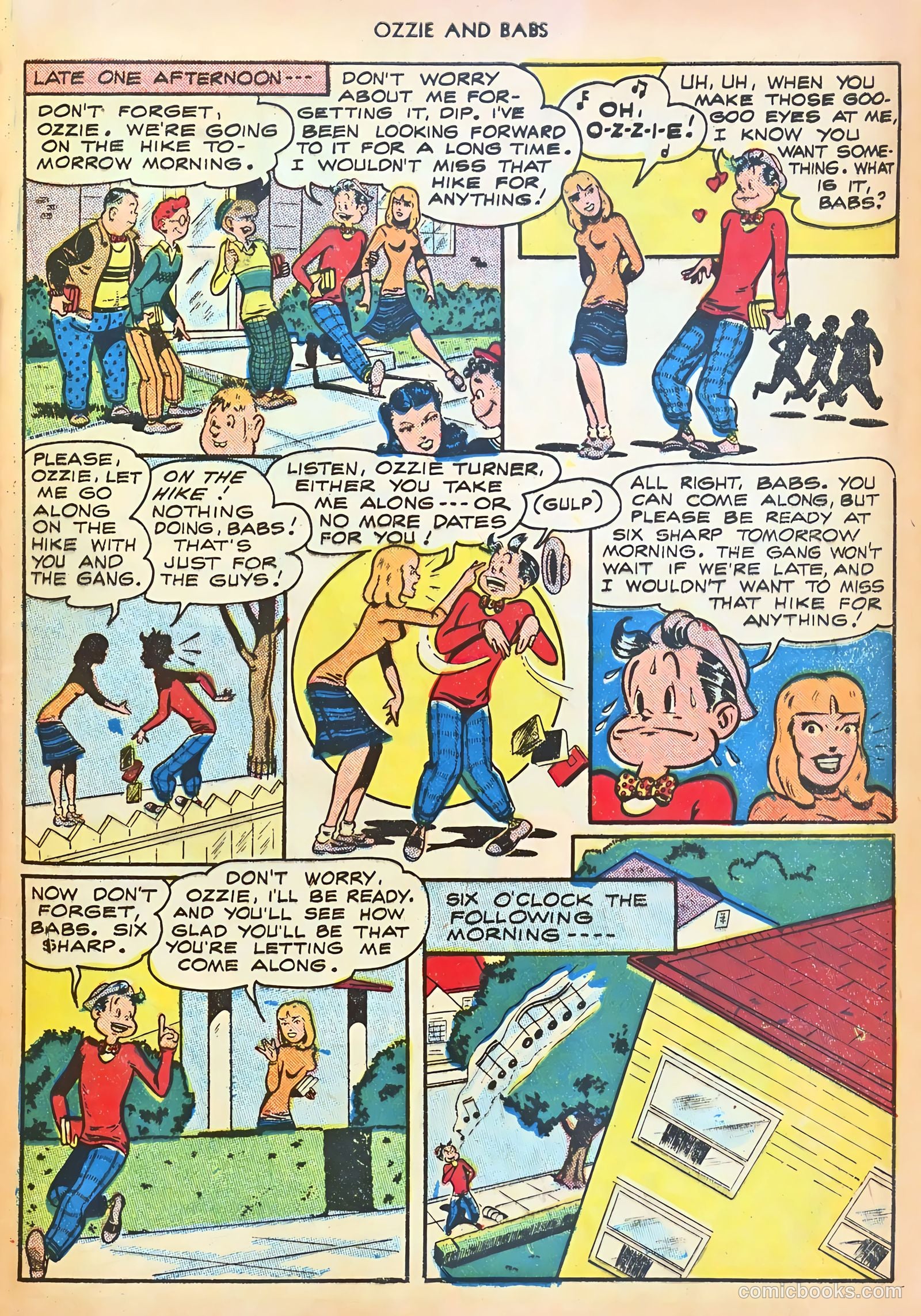 Ozzie and Babs #4 (1948) — page 5 of 52