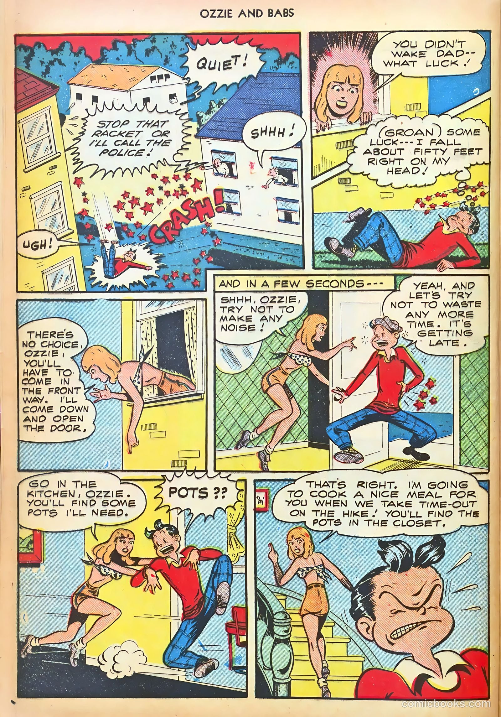 Ozzie and Babs #4 (1948) — page 8 of 52