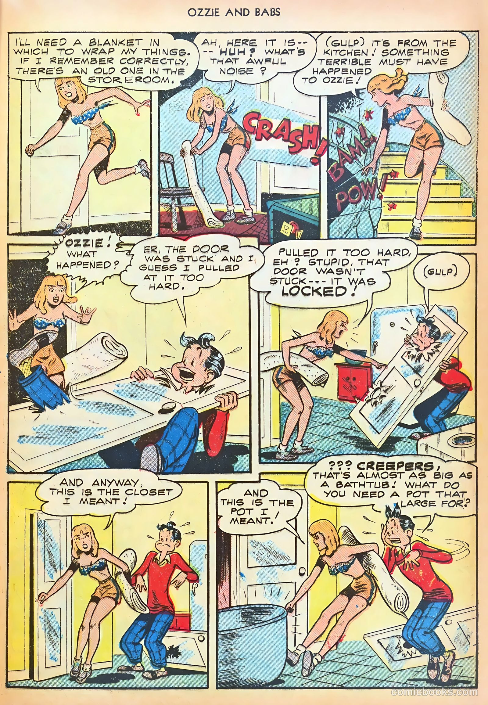 Ozzie and Babs #4 (1948) — page 9 of 52