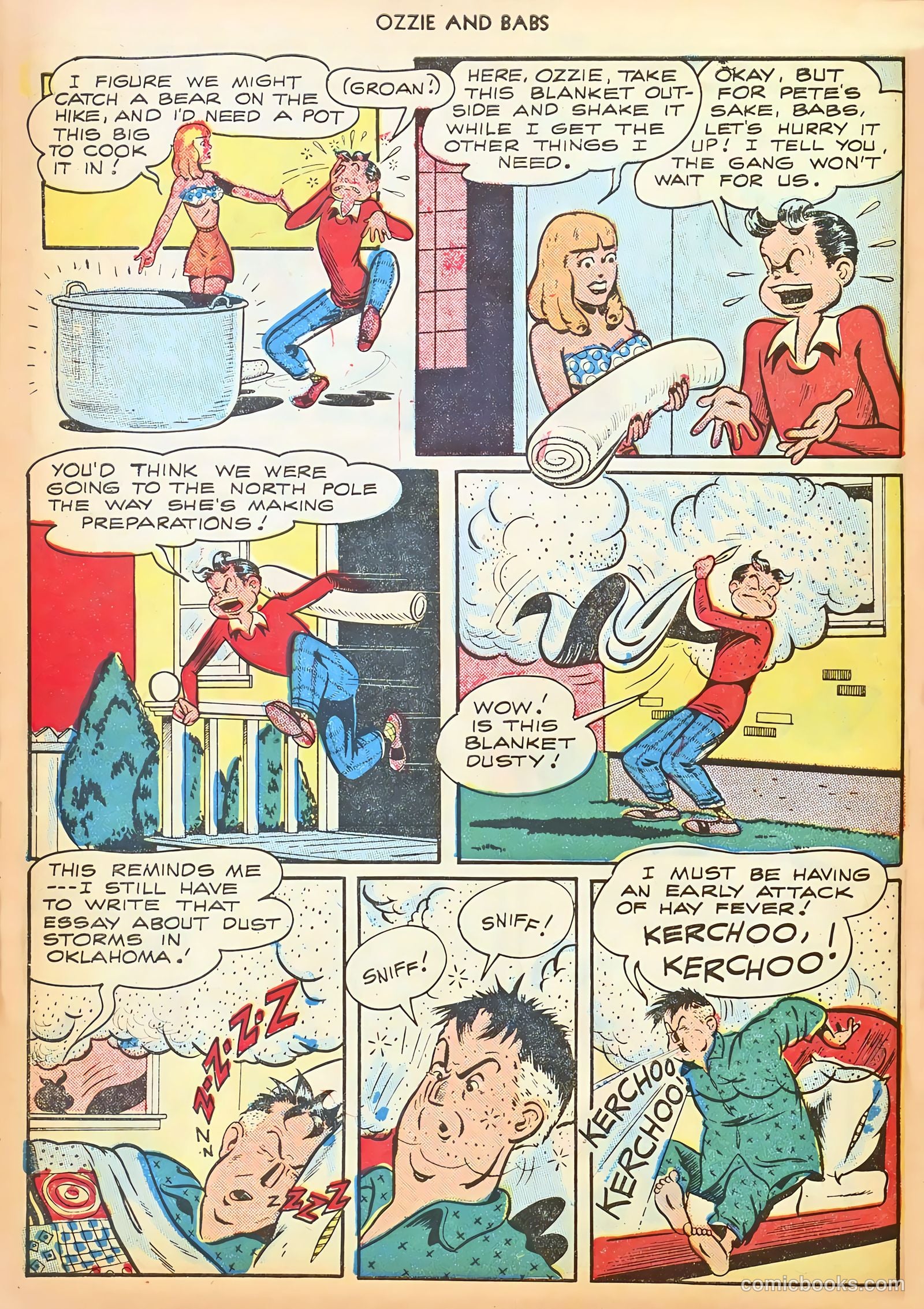 Ozzie and Babs #4 (1948) — page 10 of 52