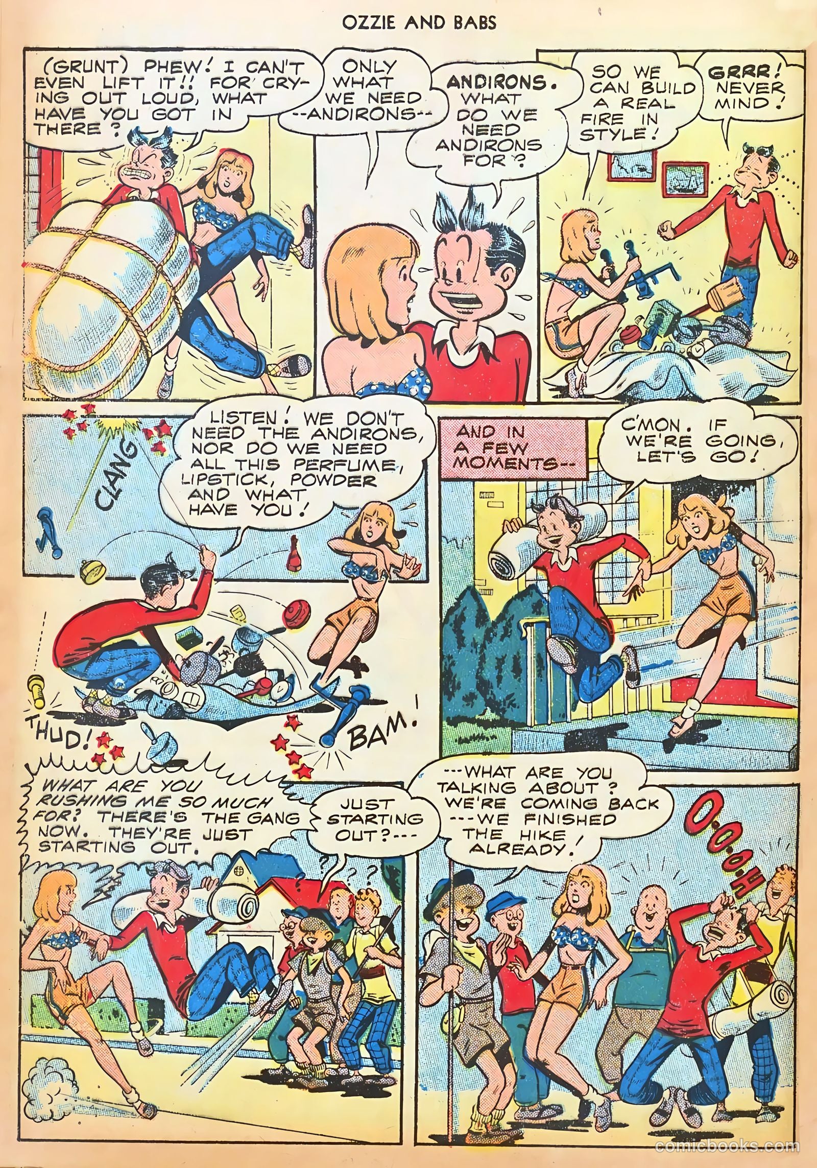 Ozzie and Babs #4 (1948) — page 12 of 52