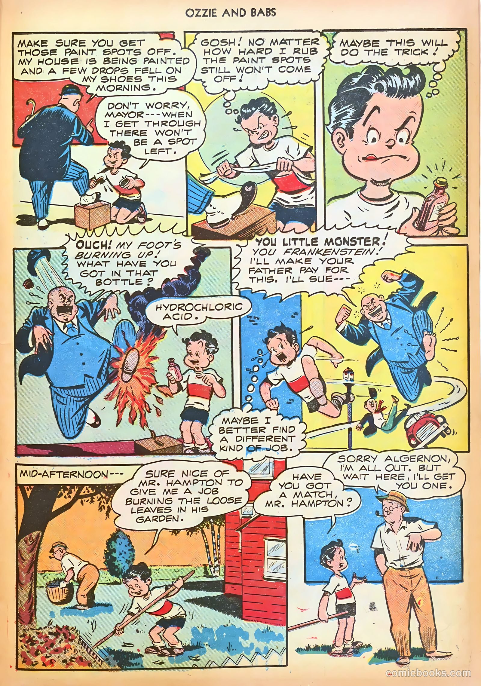 Ozzie and Babs #4 (1948) — page 15 of 52