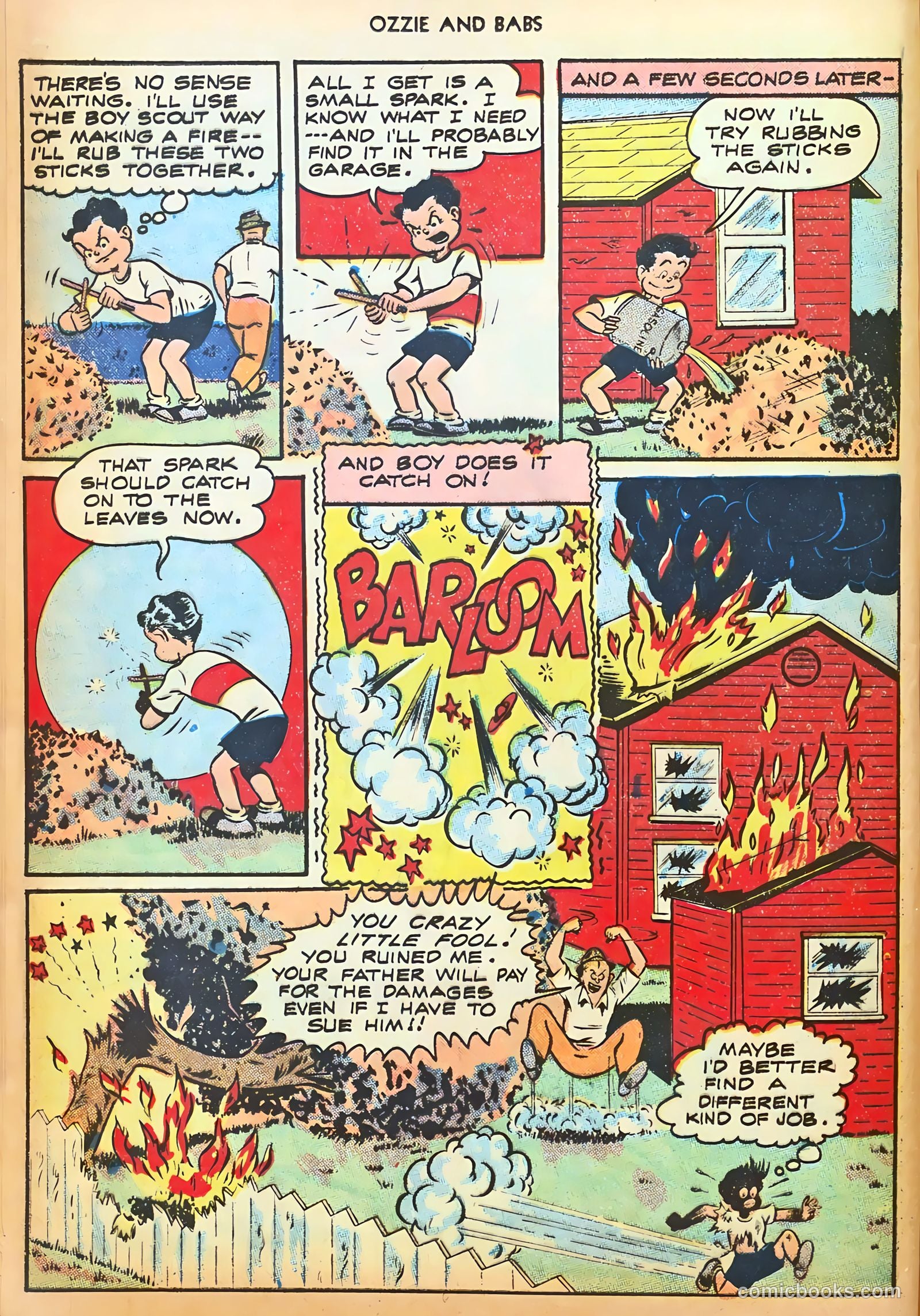 Ozzie and Babs #4 (1948) — page 16 of 52