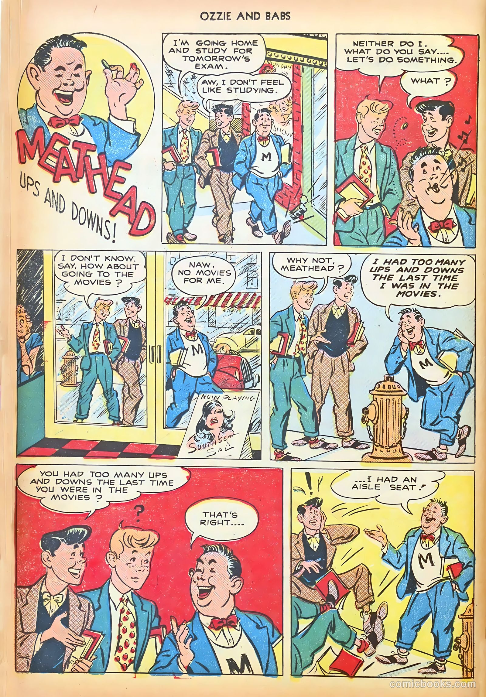 Ozzie and Babs #4 (1948) — page 18 of 52