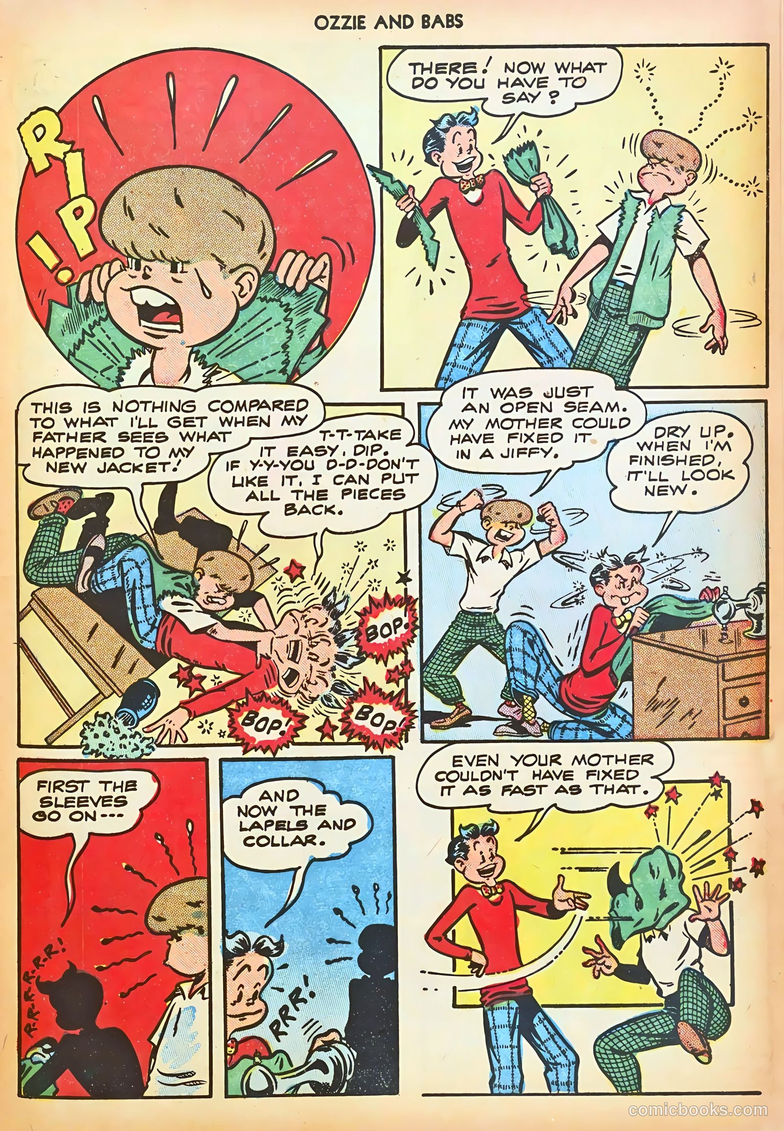 Ozzie and Babs #4 (1948) — page 21 of 52