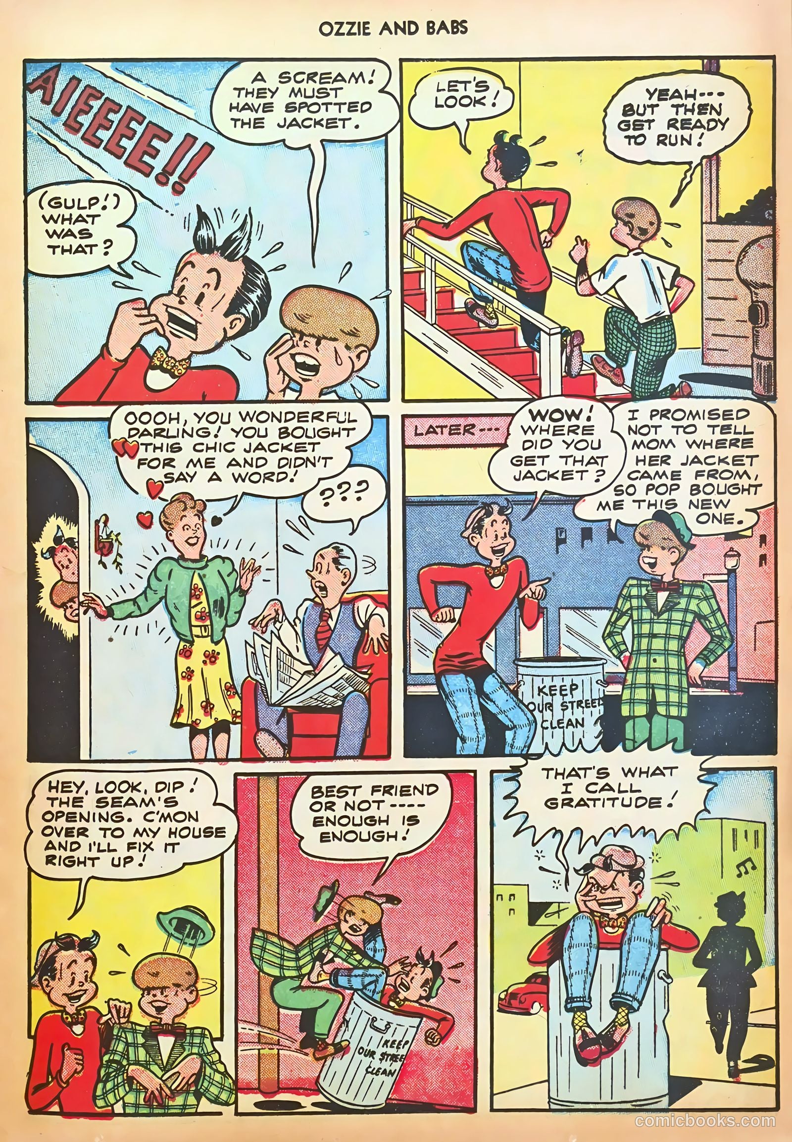 Ozzie and Babs #4 (1948) — page 25 of 52