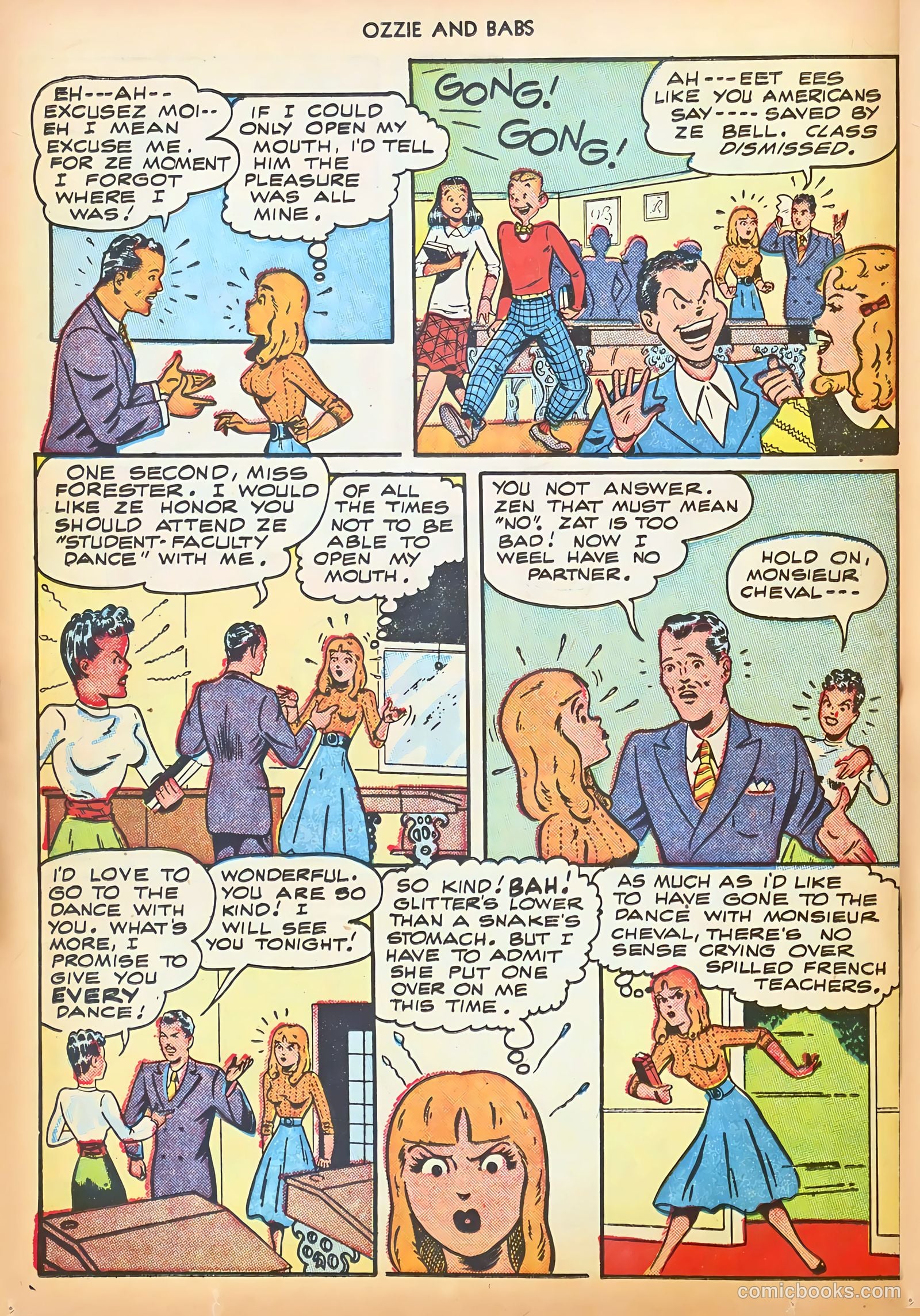 Ozzie and Babs #4 (1948) — page 30 of 52