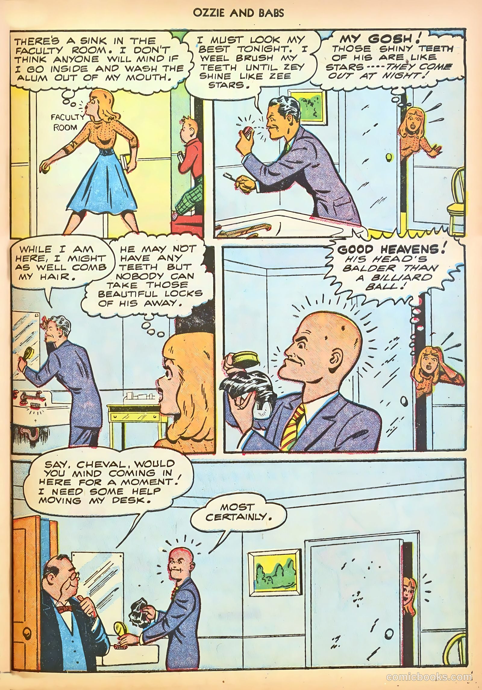 Ozzie and Babs #4 (1948) — page 31 of 52