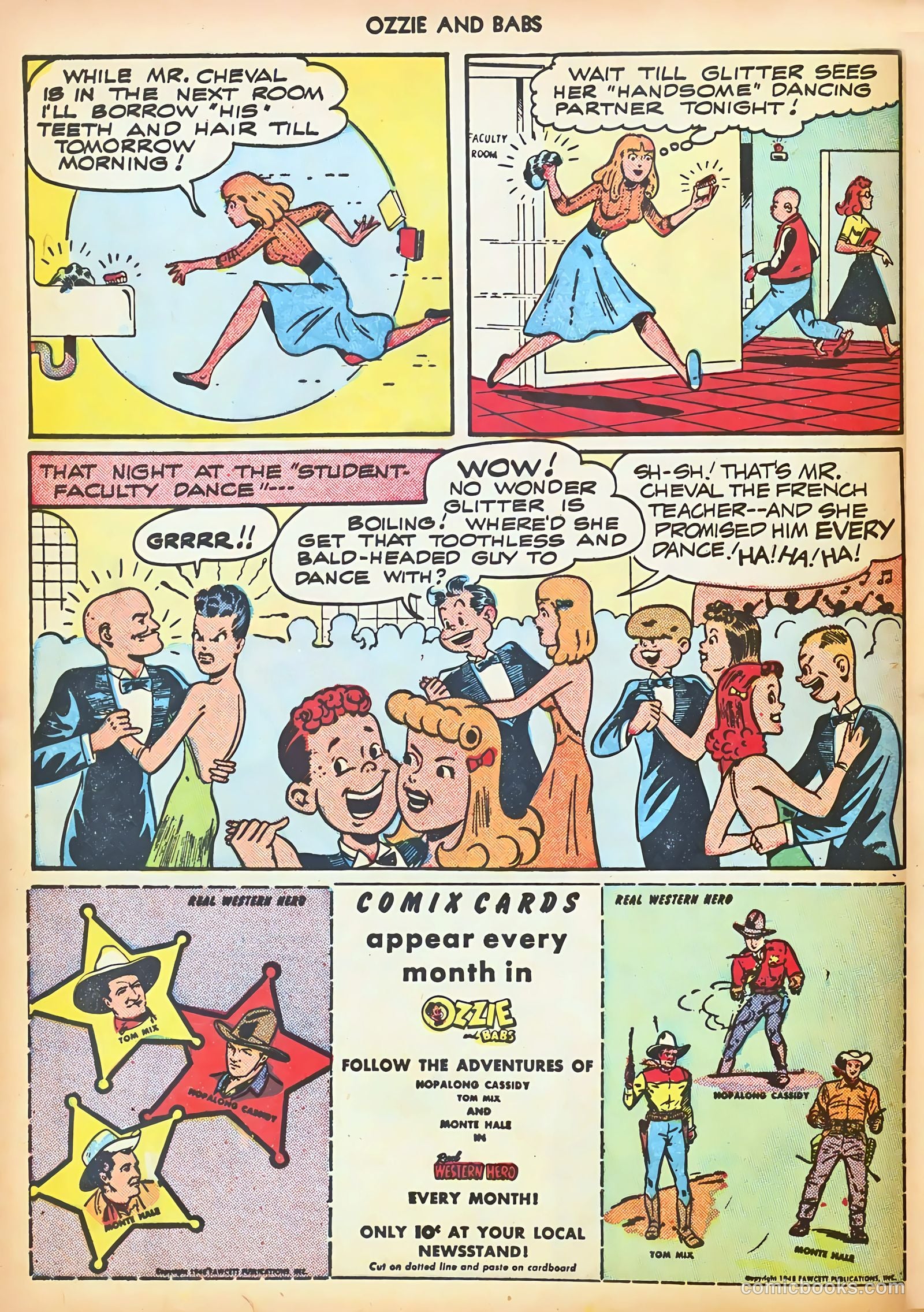 Ozzie and Babs #4 (1948) — page 32 of 52