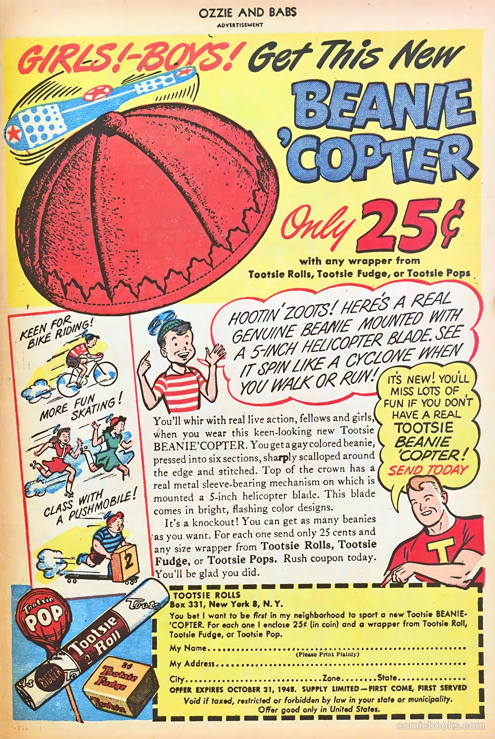 Ozzie and Babs #4 (1948) — page 33 of 52
