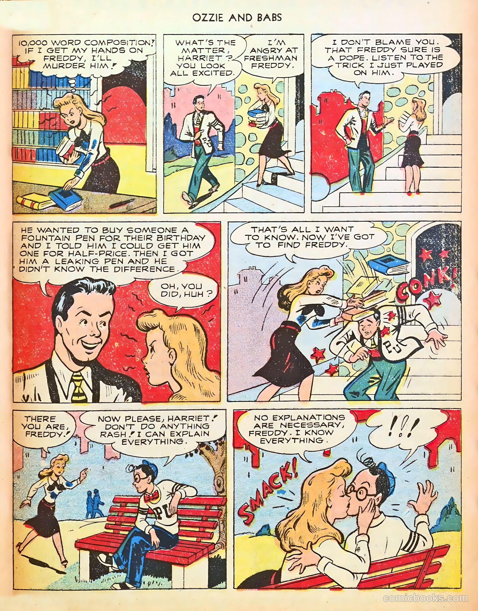 Ozzie and Babs #4 (1948) — page 37 of 52