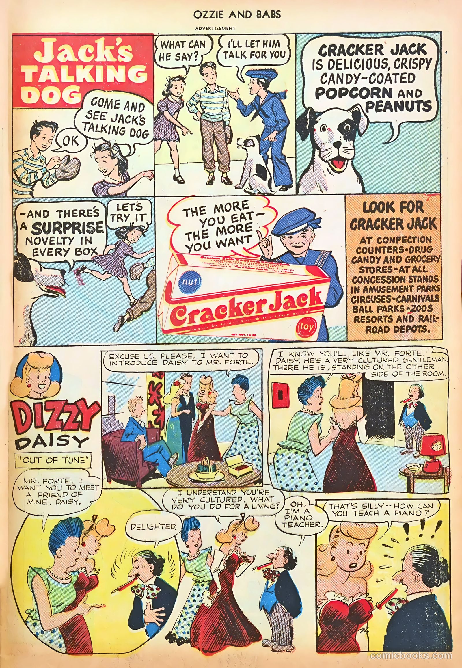 Ozzie and Babs #4 (1948) — page 41 of 52
