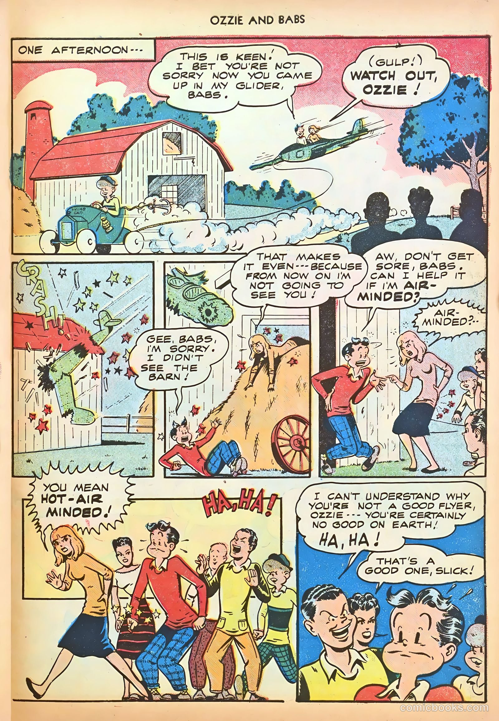 Ozzie and Babs #4 (1948) — page 43 of 52