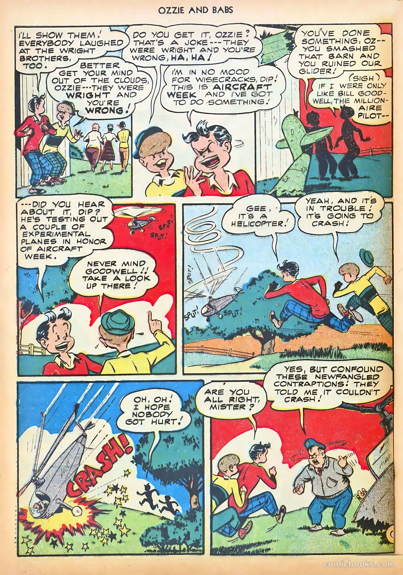 Ozzie and Babs #4 (1948) — page 44 of 52