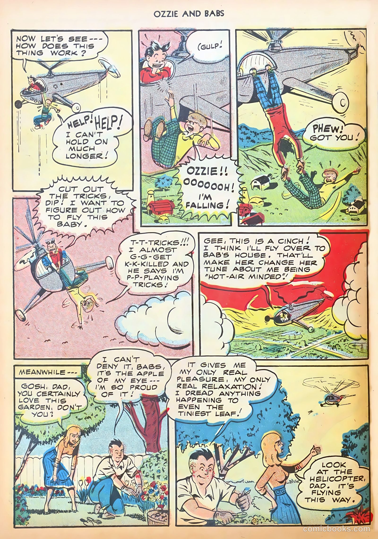Ozzie and Babs #4 (1948) — page 46 of 52