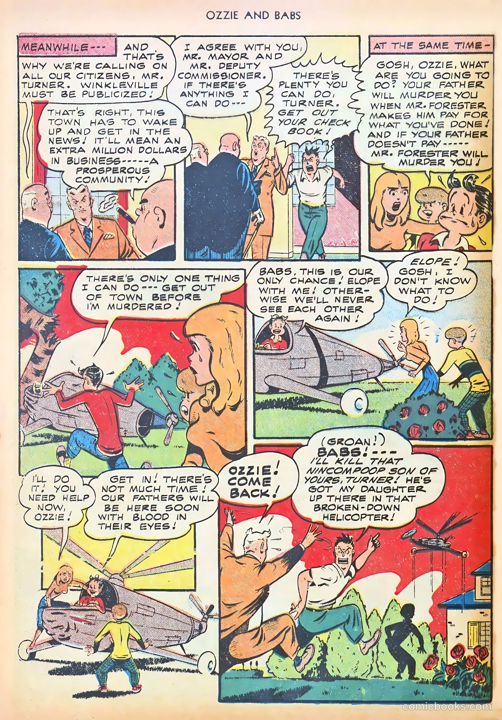Ozzie and Babs #4 (1948) — page 48 of 52
