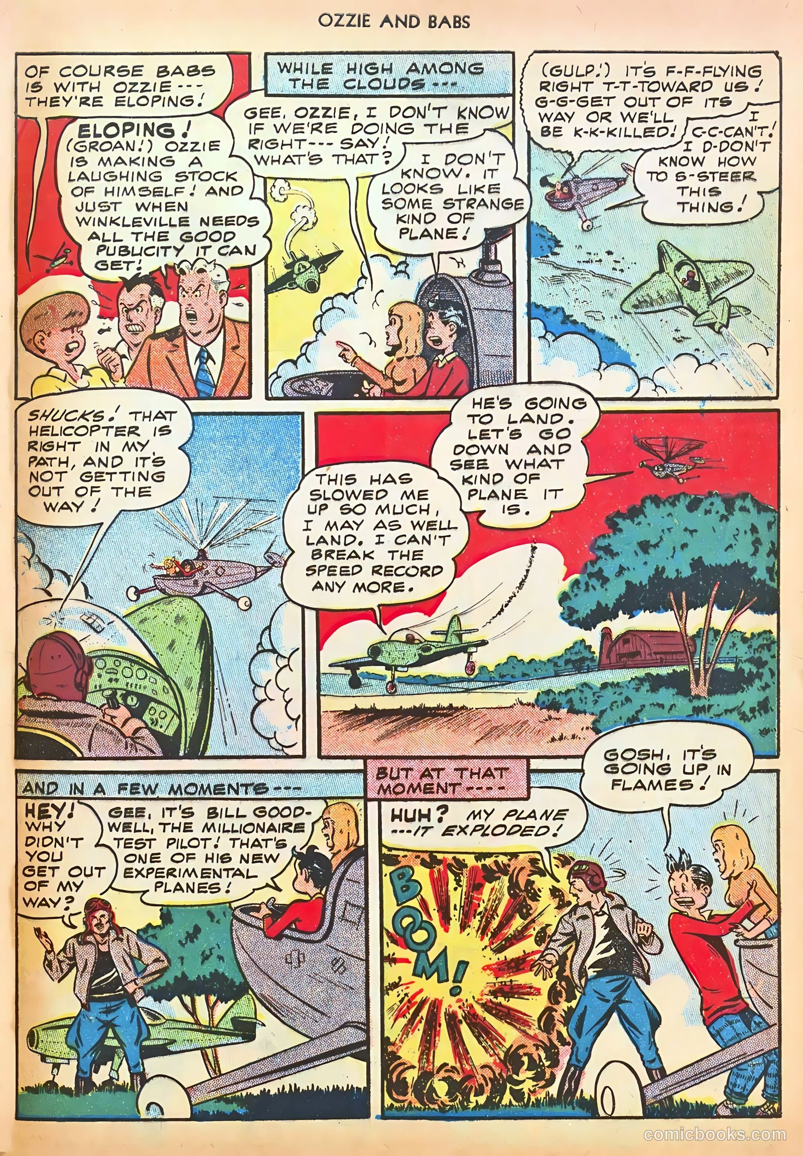 Ozzie and Babs #4 (1948) — page 49 of 52