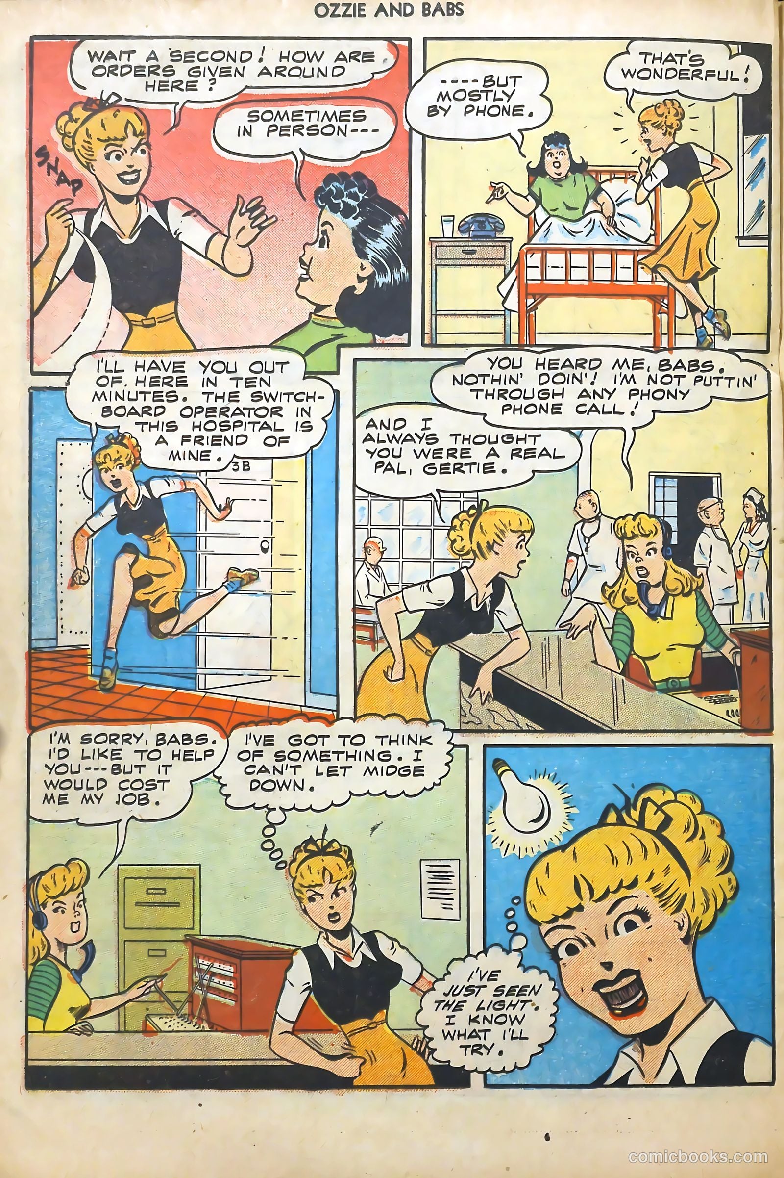 Ozzie and Babs #5 (1948) — page 28 of 52