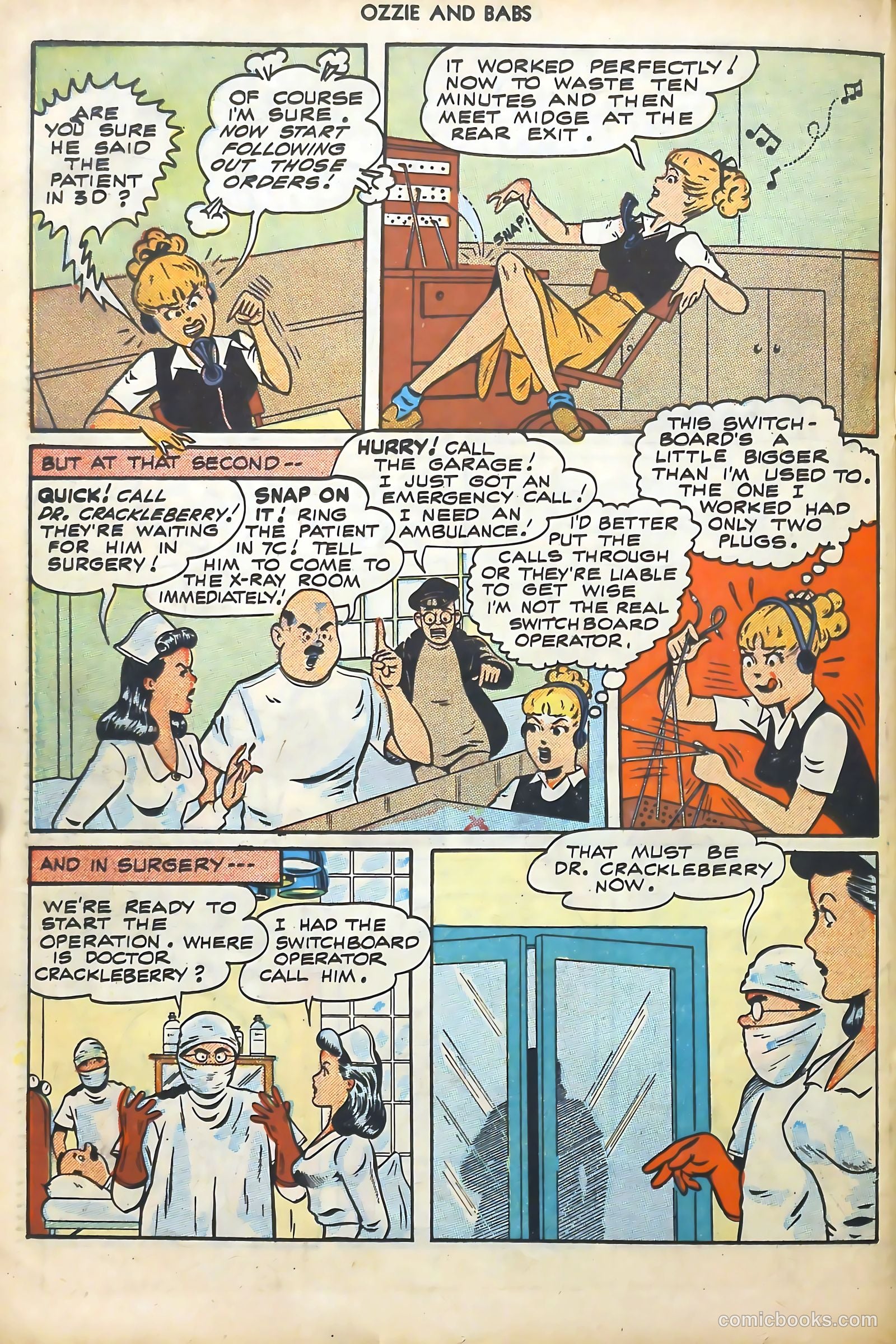 Ozzie and Babs #5 (1948) — page 30 of 52
