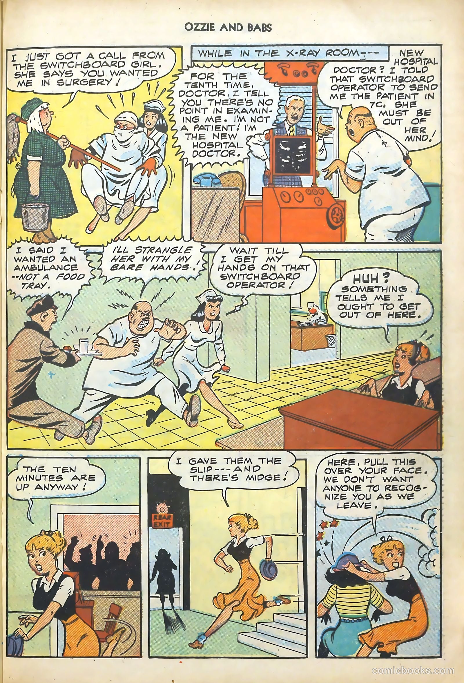 Ozzie and Babs #5 (1948) — page 31 of 52