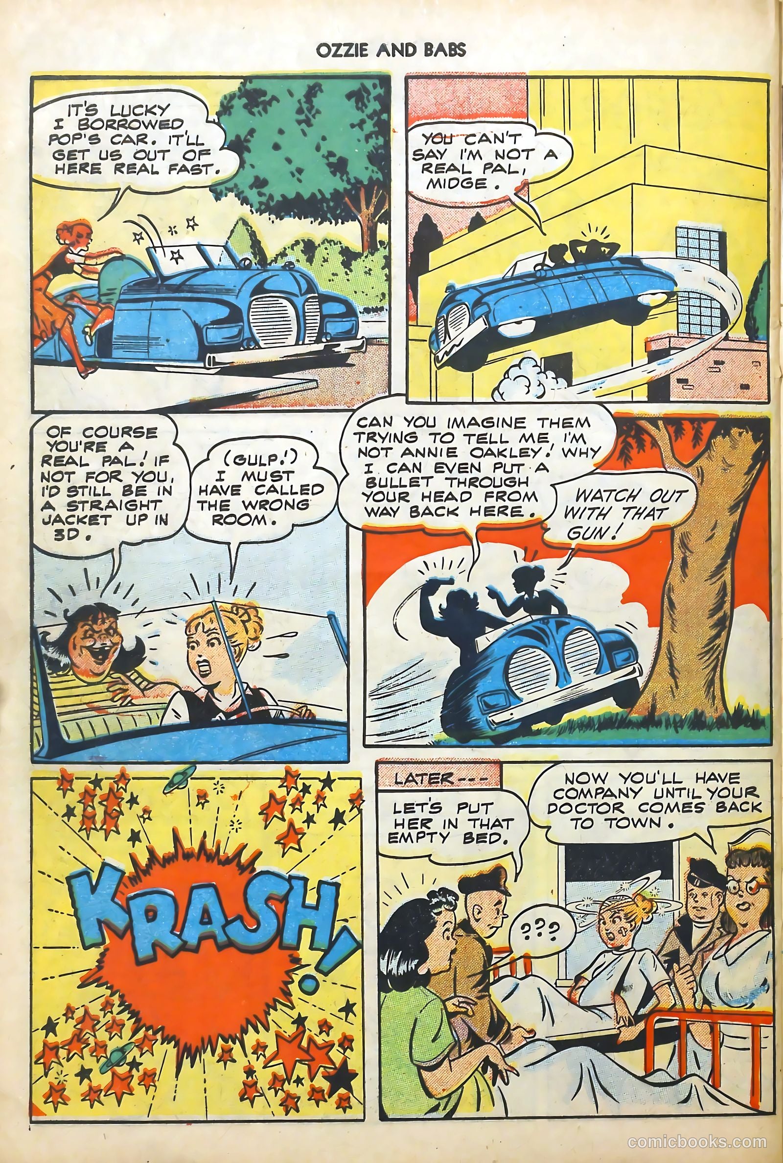 Ozzie and Babs #5 (1948) — page 32 of 52