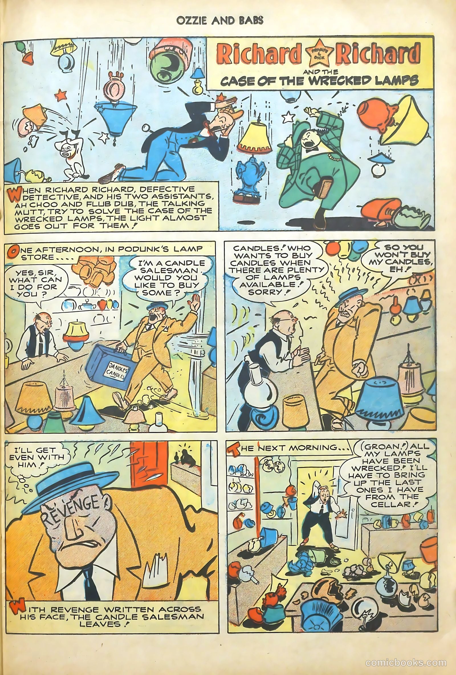 Ozzie and Babs #5 (1948) — page 37 of 52