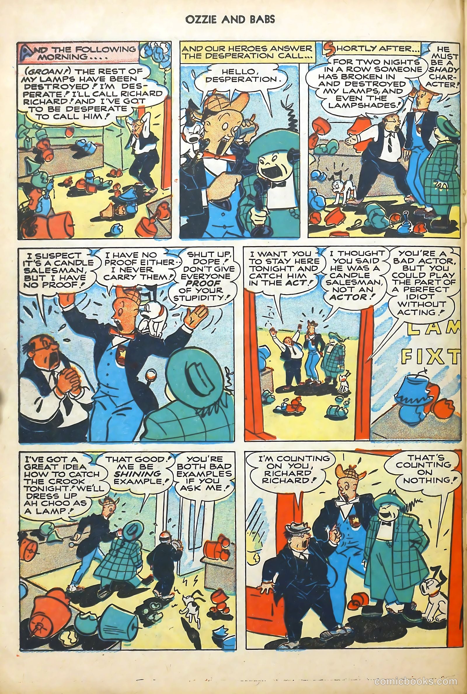 Ozzie and Babs #5 (1948) — page 38 of 52