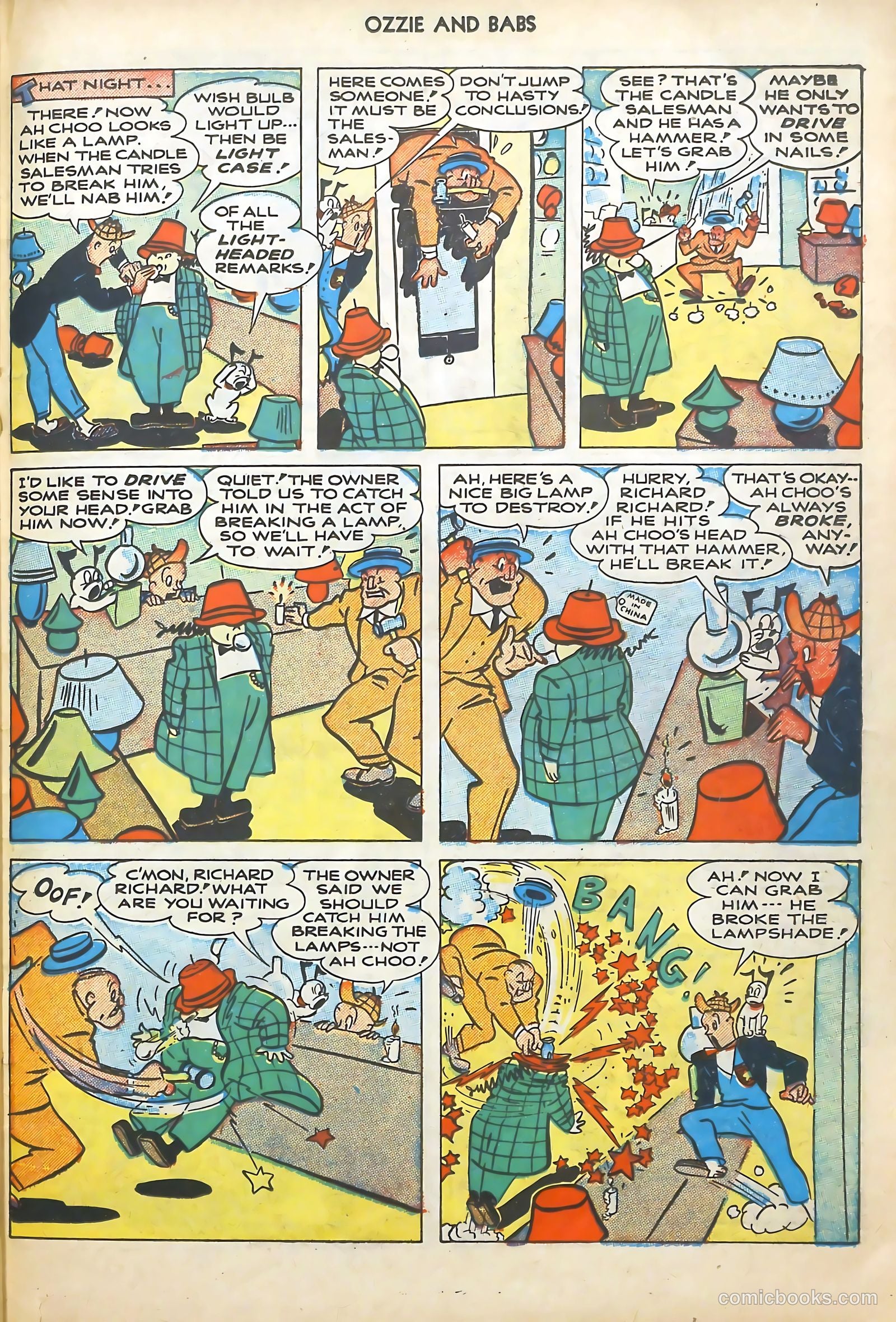 Ozzie and Babs #5 (1948) — page 39 of 52