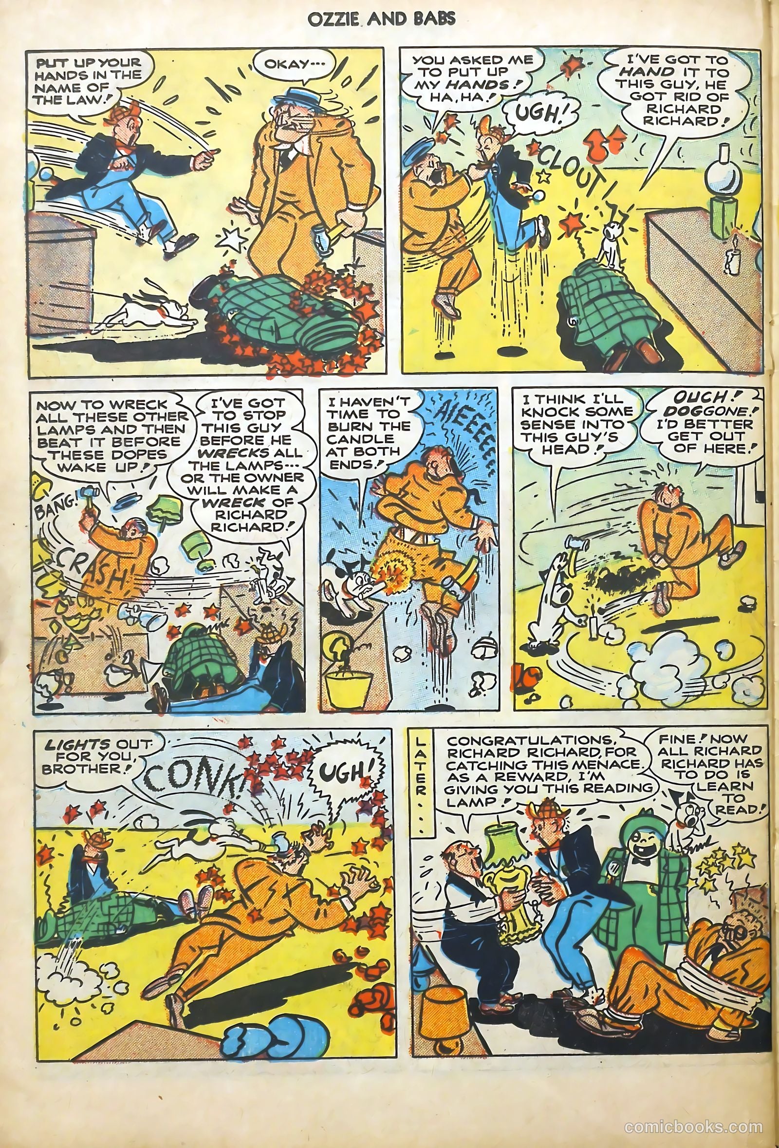 Ozzie and Babs #5 (1948) — page 40 of 52